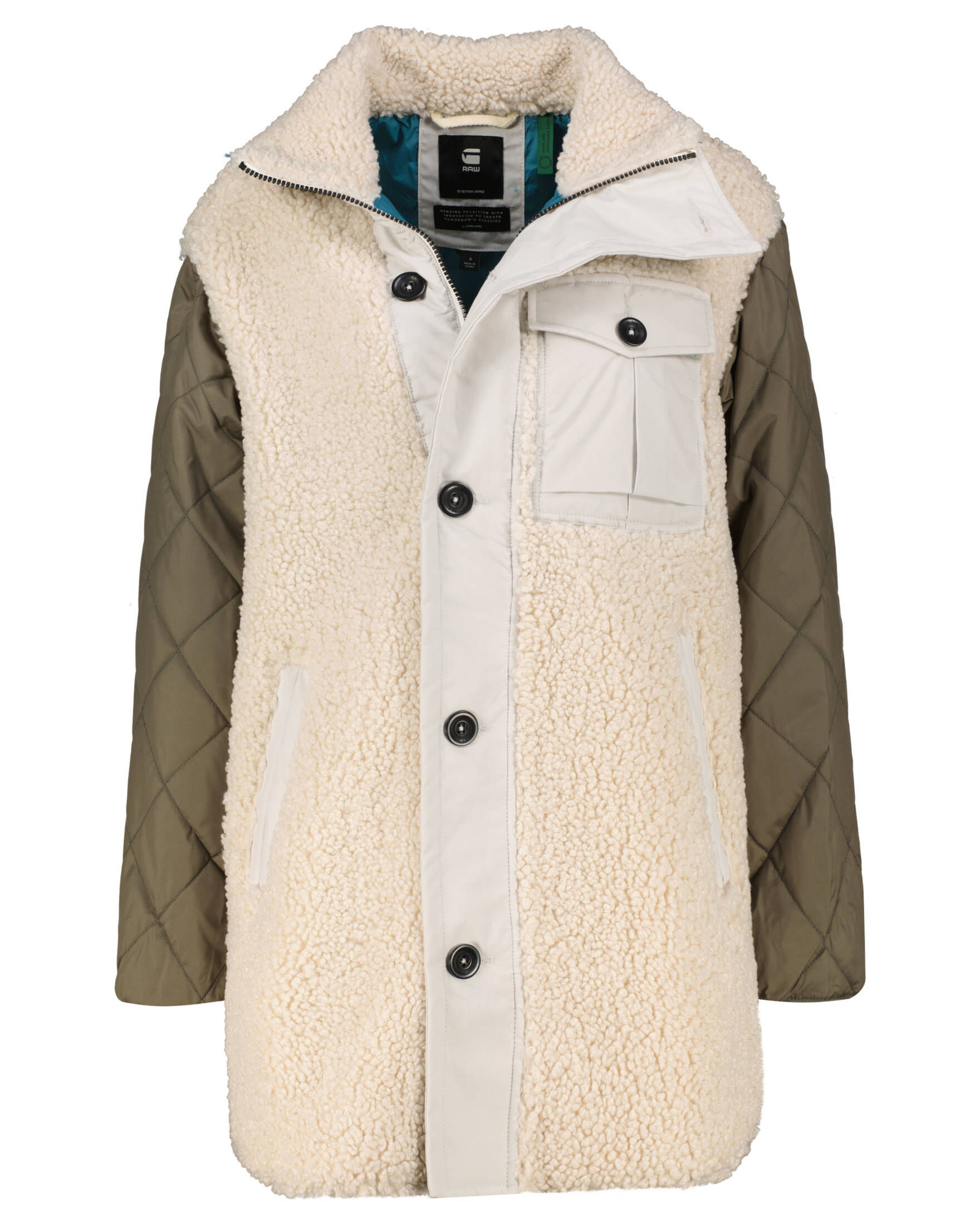 Cecil Damen Teddy Mix Coat - Weicher Teddy-Mantel In Eleganter Passform