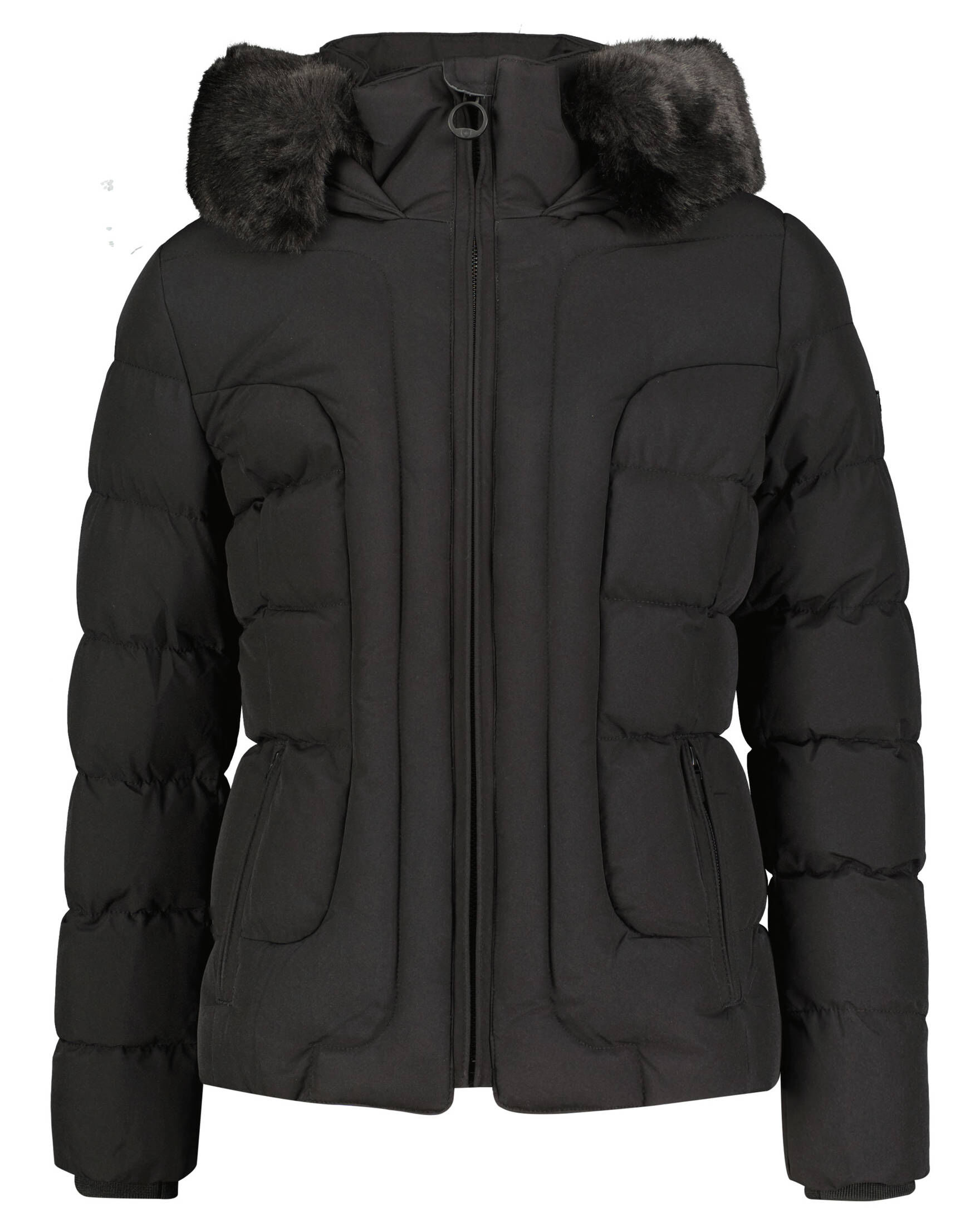 NAME IT Steppjacke Für Mädchen - Schwarz In Größe 98