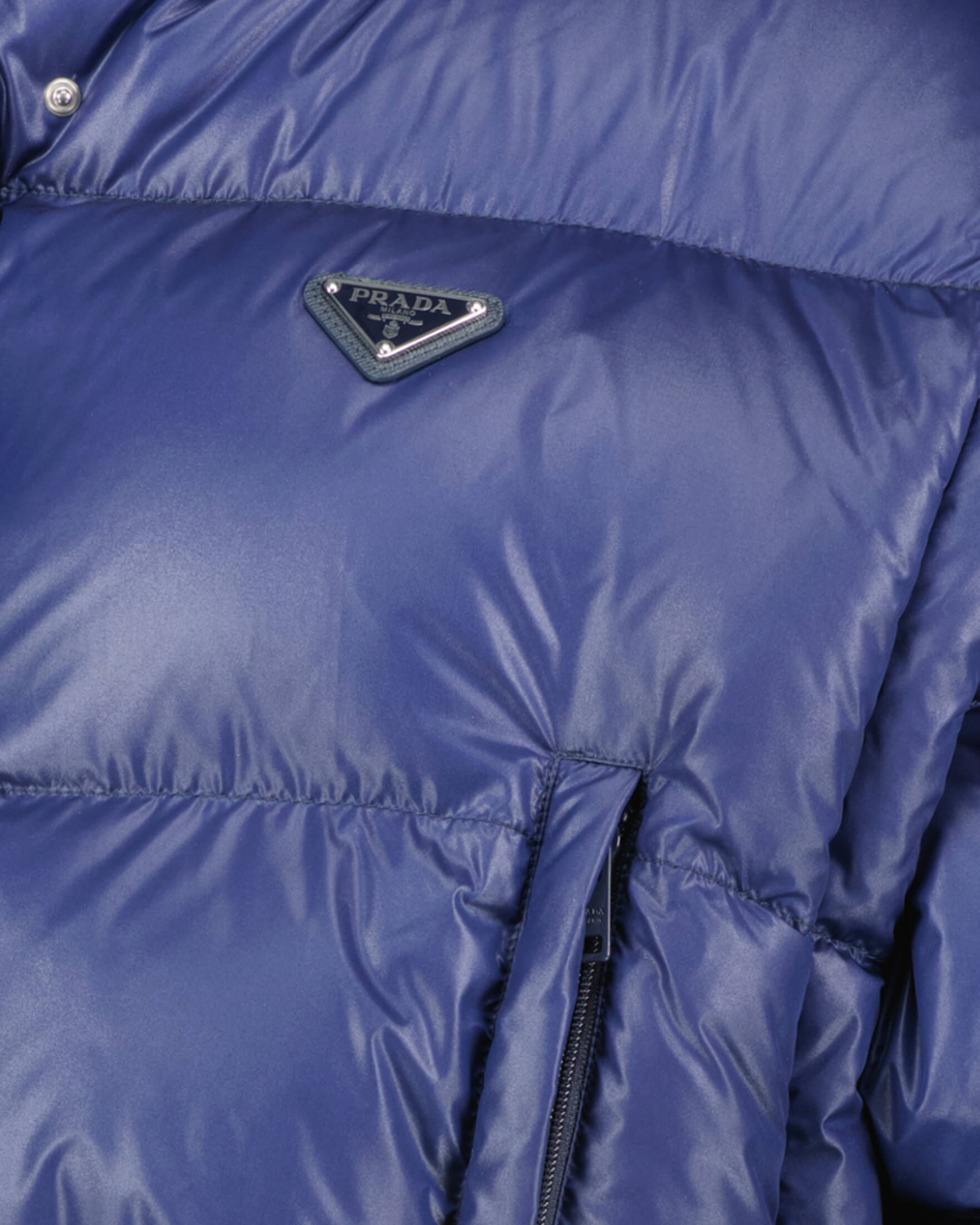 prada jacke damen blau