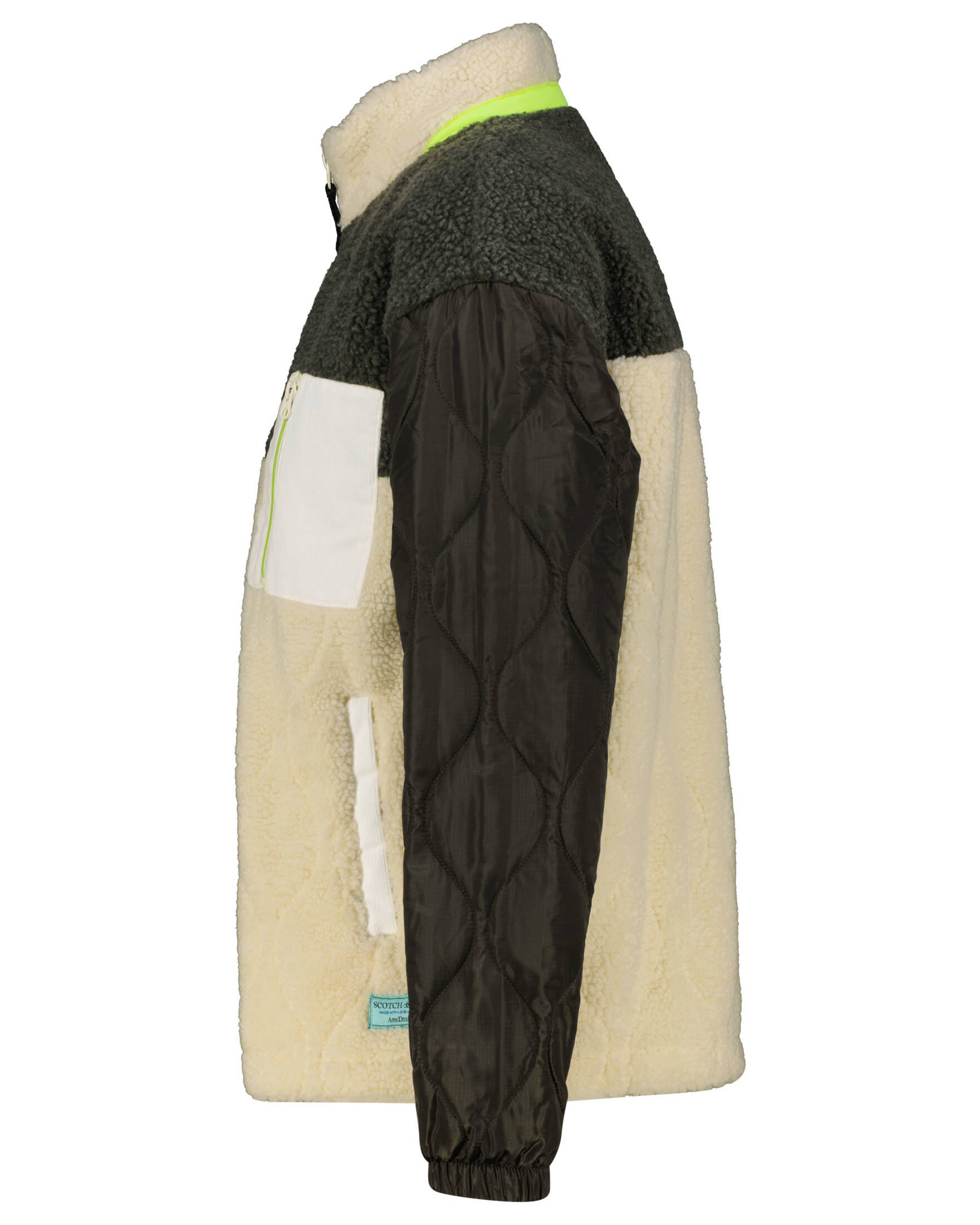 Herren Teddy Jacke Mit Full-Zip - Warme Fleecejacke Für Winter