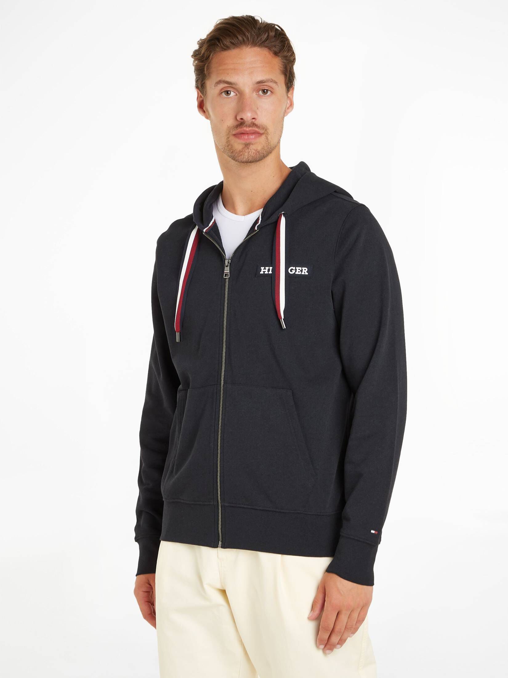 Spannende Tommy Hilfiger Herren Sweatjacke Ebenbild