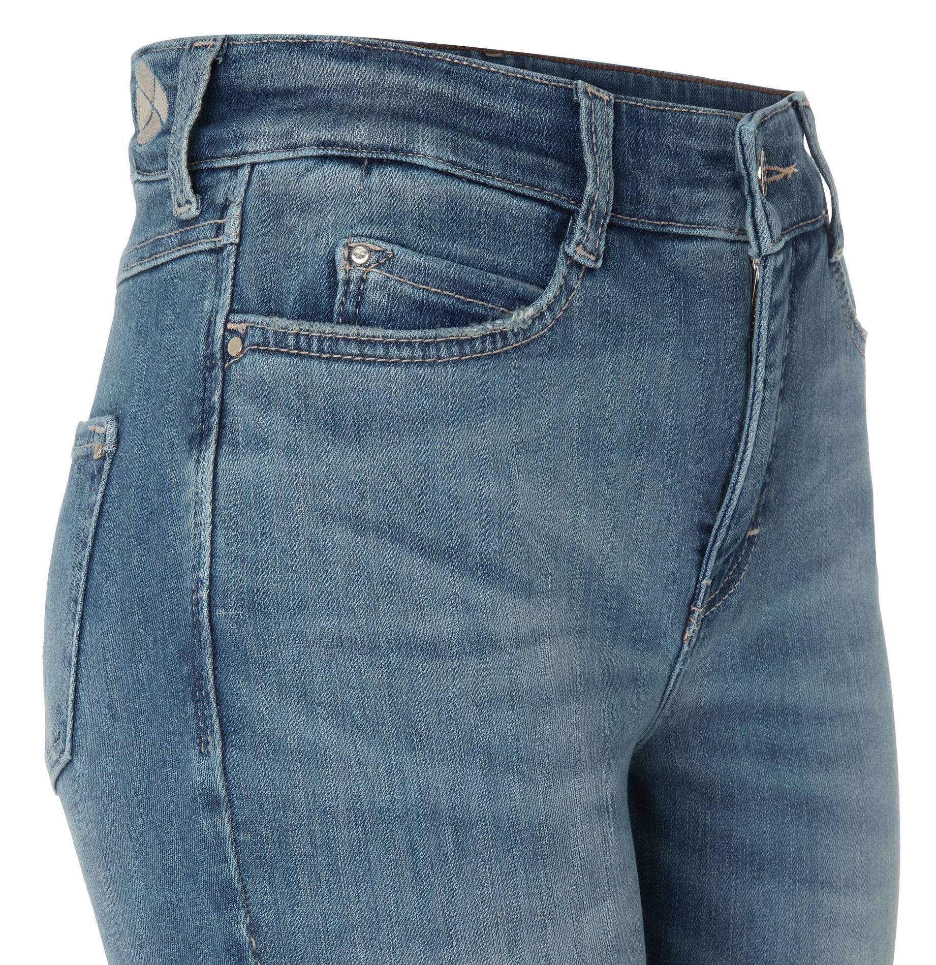 MAC Jeans DREAM - Bootcut jeans - denim/donkerblauw denim