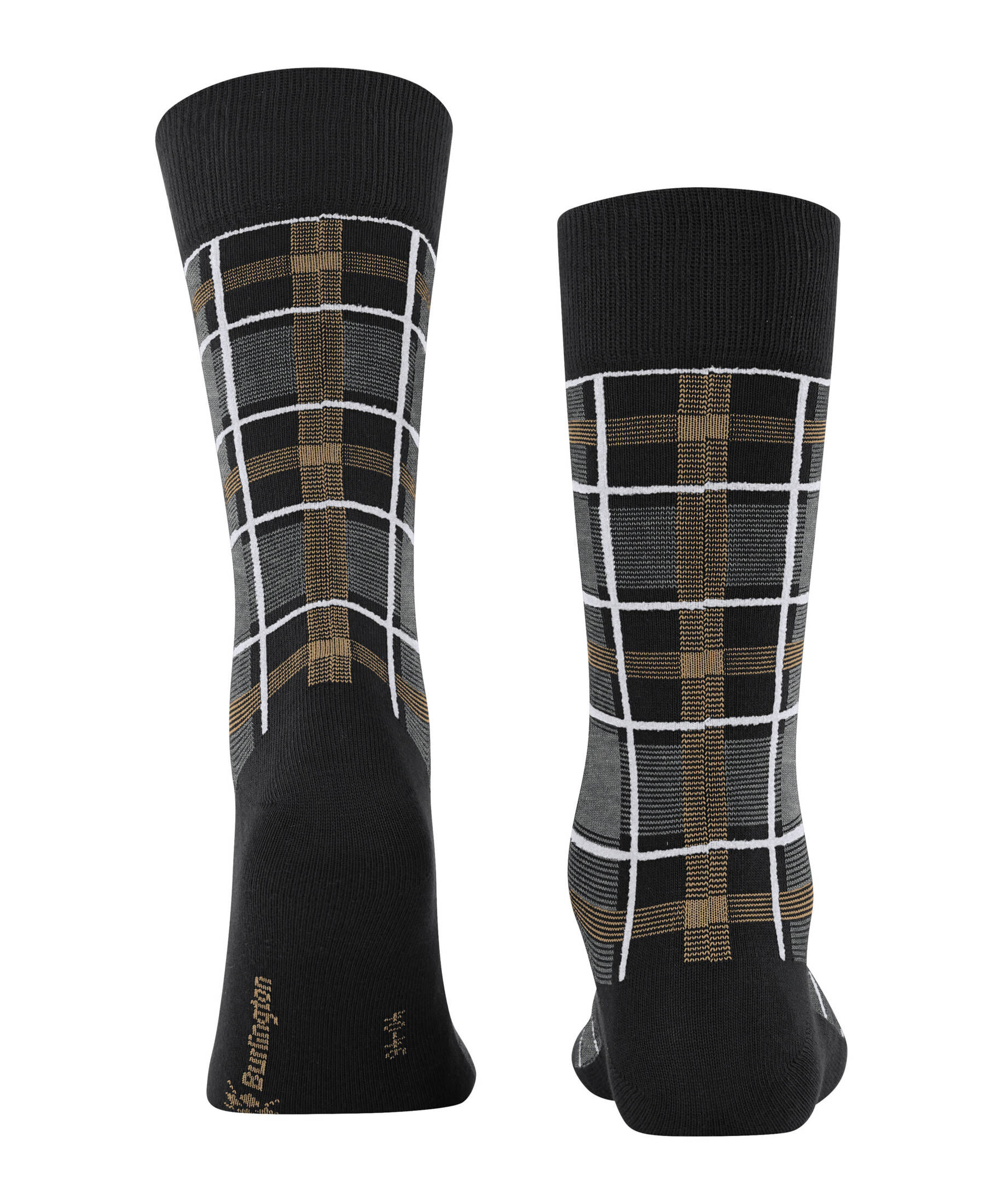 Burlington Herren-Socken 'Henley' – Gemustert, Baumwolle, Größe 40-46, 1 Paar
