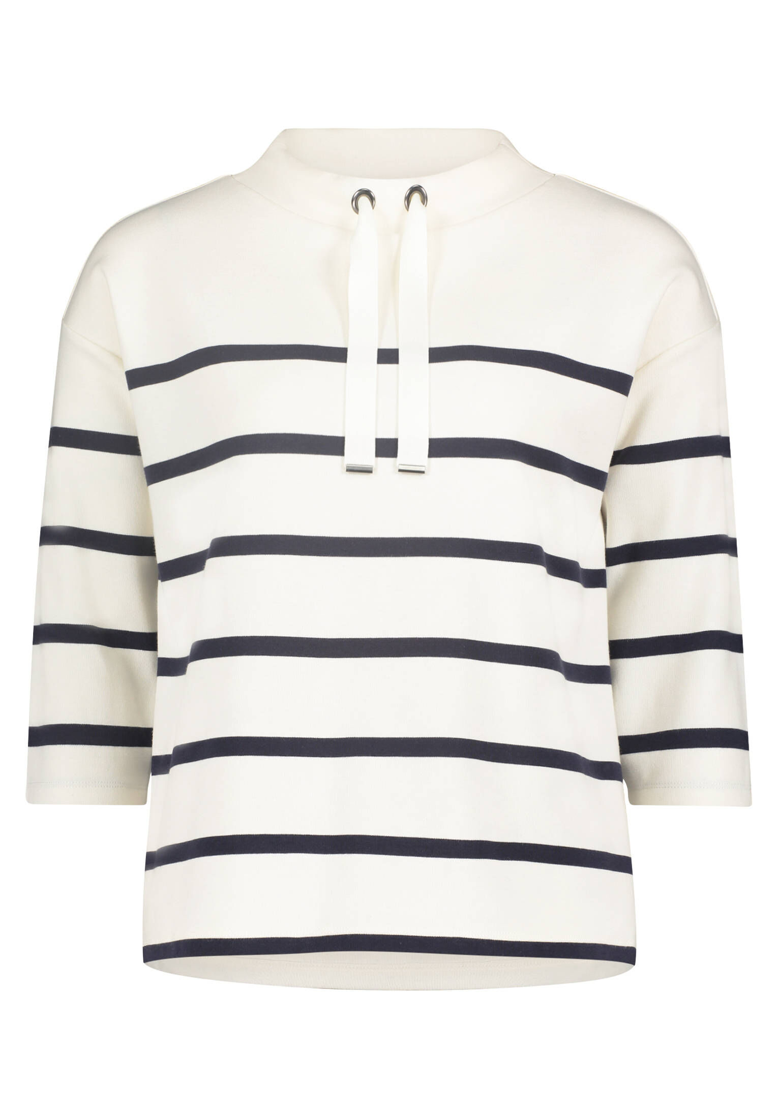 Betty Barclay Damen-Sweatshirt Mit Hohem Kragen & Animal-Print – Lässig & Warm