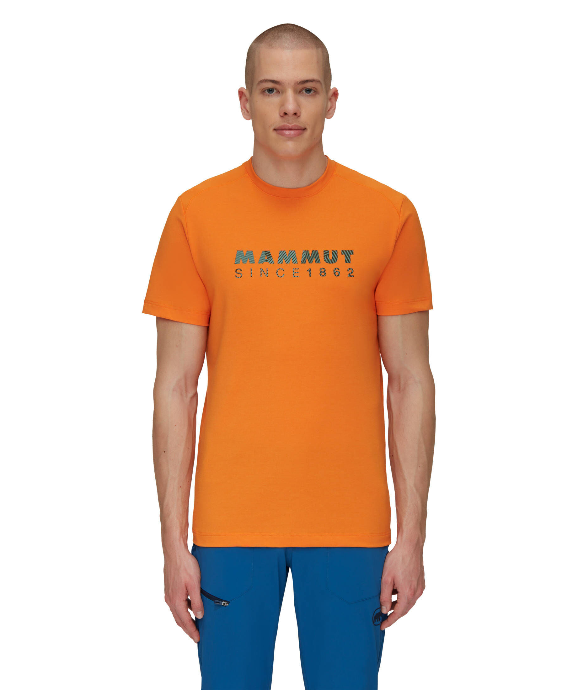 Mammut Herren Trovat T-Shirt - Schnelltrocknend & Geruchshemmend | Drirelease Material | Für Trekking