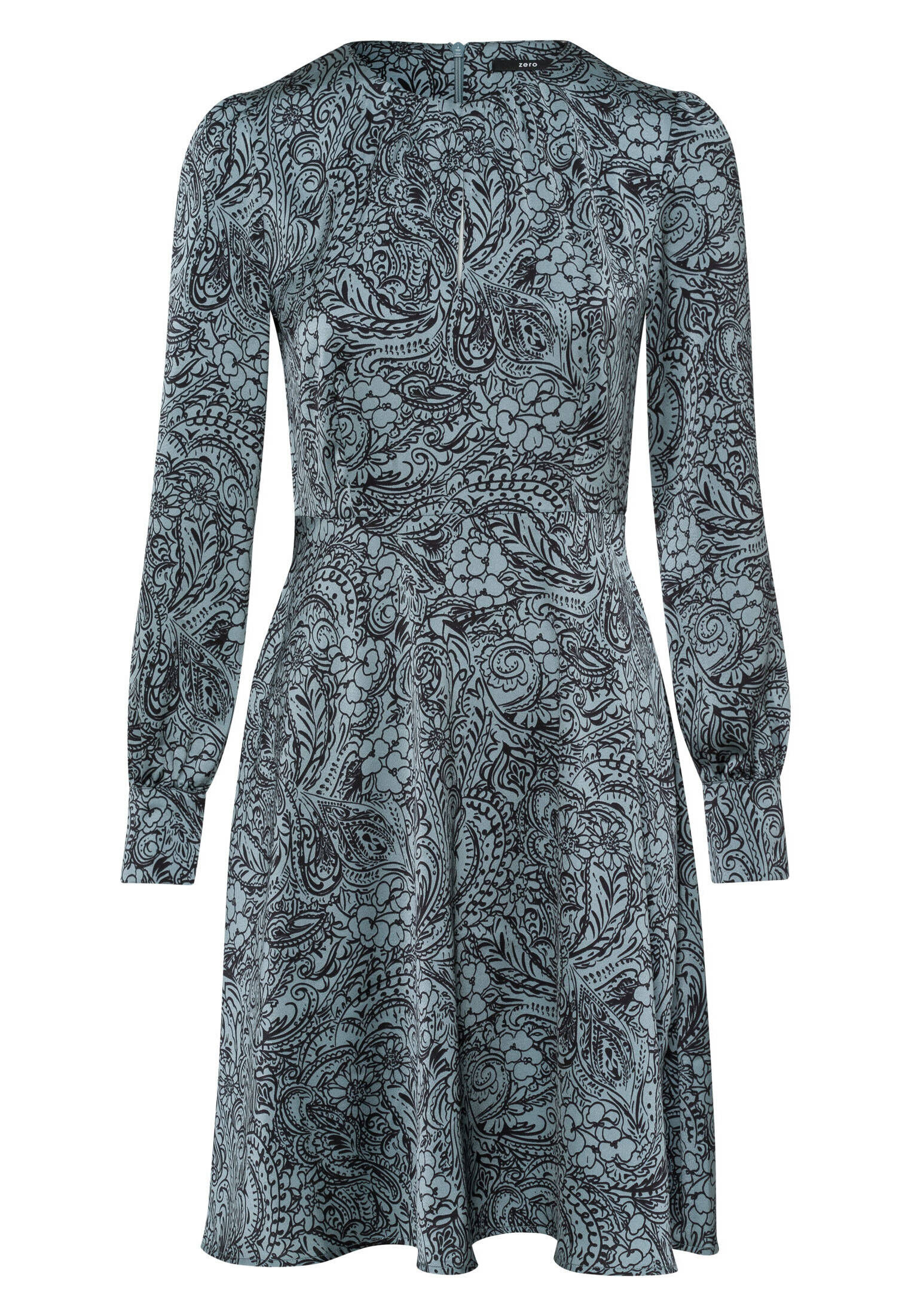 Damen Sommerkleid 70er Jahre Style - Satin Trägerkleid Elegant Lässig