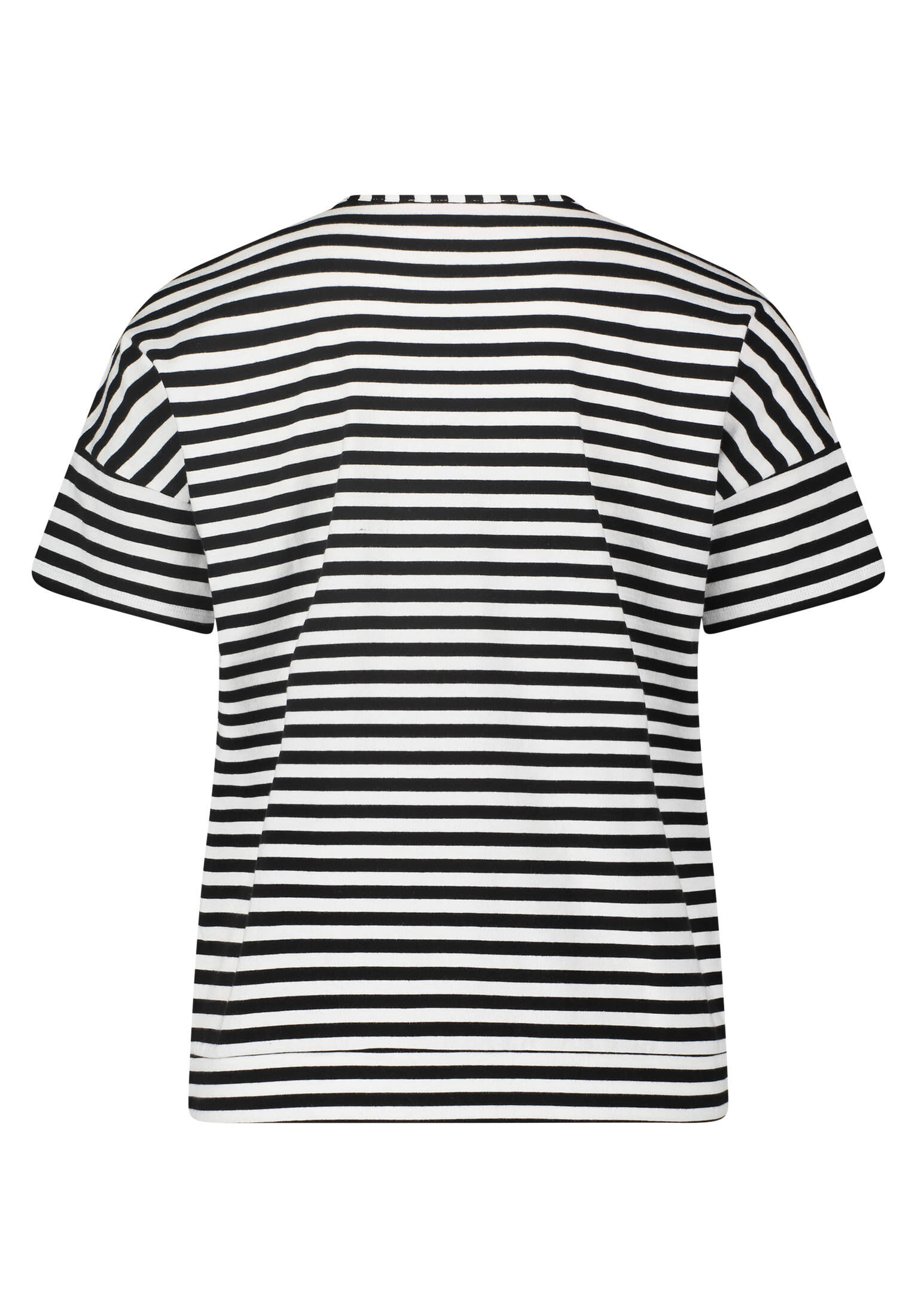 Ringelshirt mit Knopfleiste
