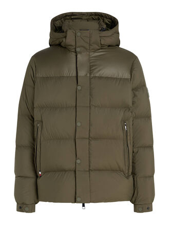 Hilfiger Jacket Tommy Hilfiger Daunenjacke Oliv Down Jacket Tommy