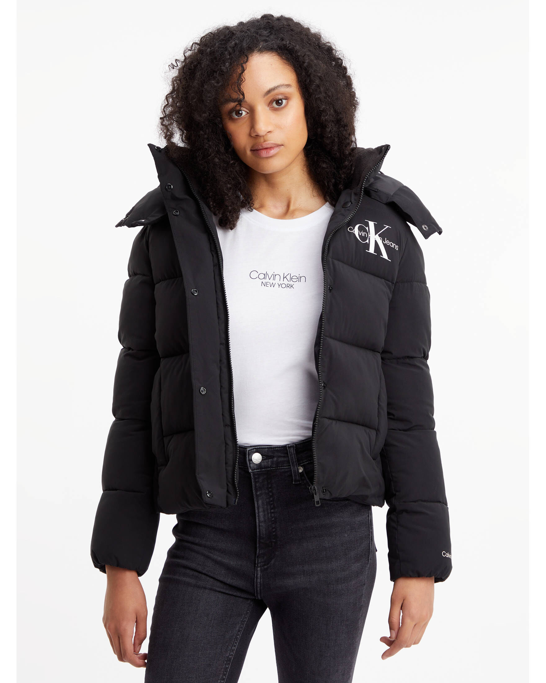 Steppjacke Calvin Klein Winterjacke Damen Parka Steppjacke Damen