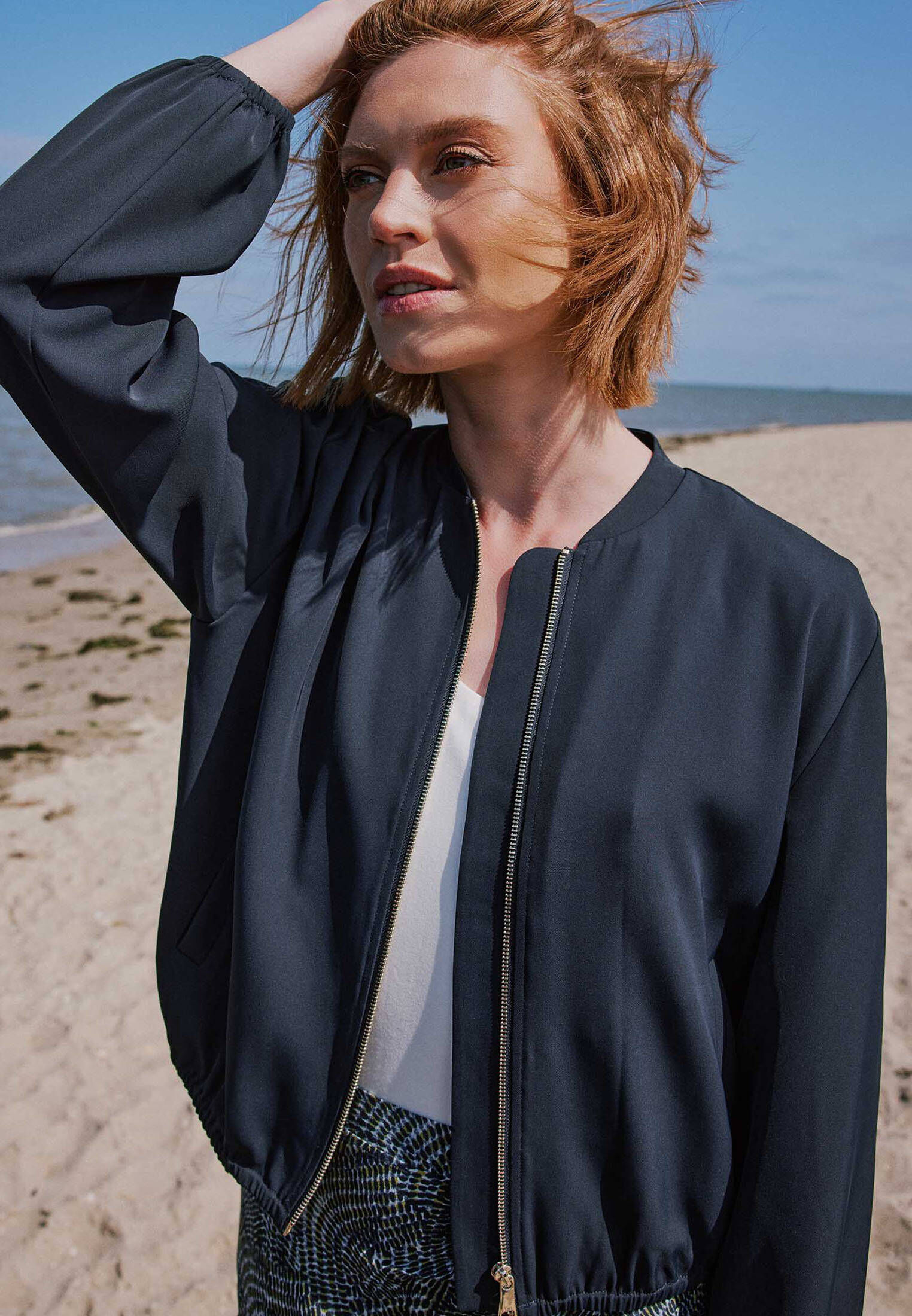 Damen Blouson mit Reißverschluss