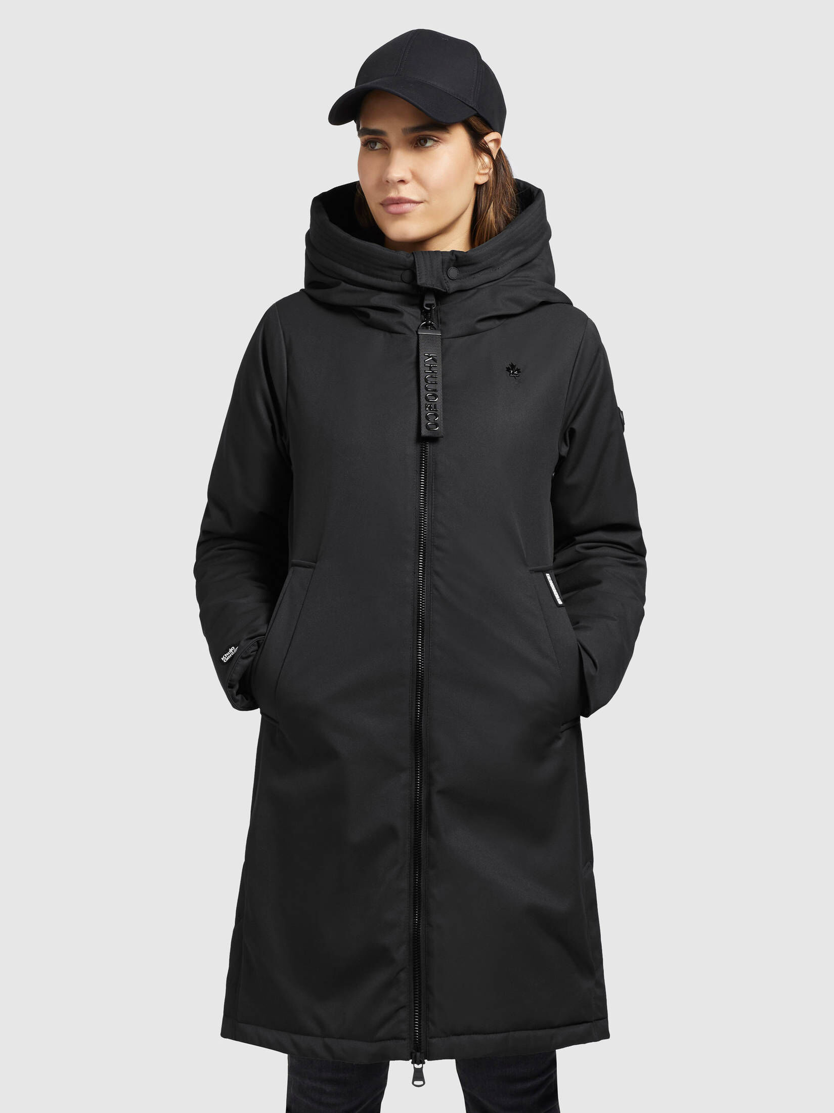 Cappotto Invernale Khujo Yaak 4 Donna - Slim Fit, Imbottito, Cappuccio Regolabile, Tasche Magnetiche