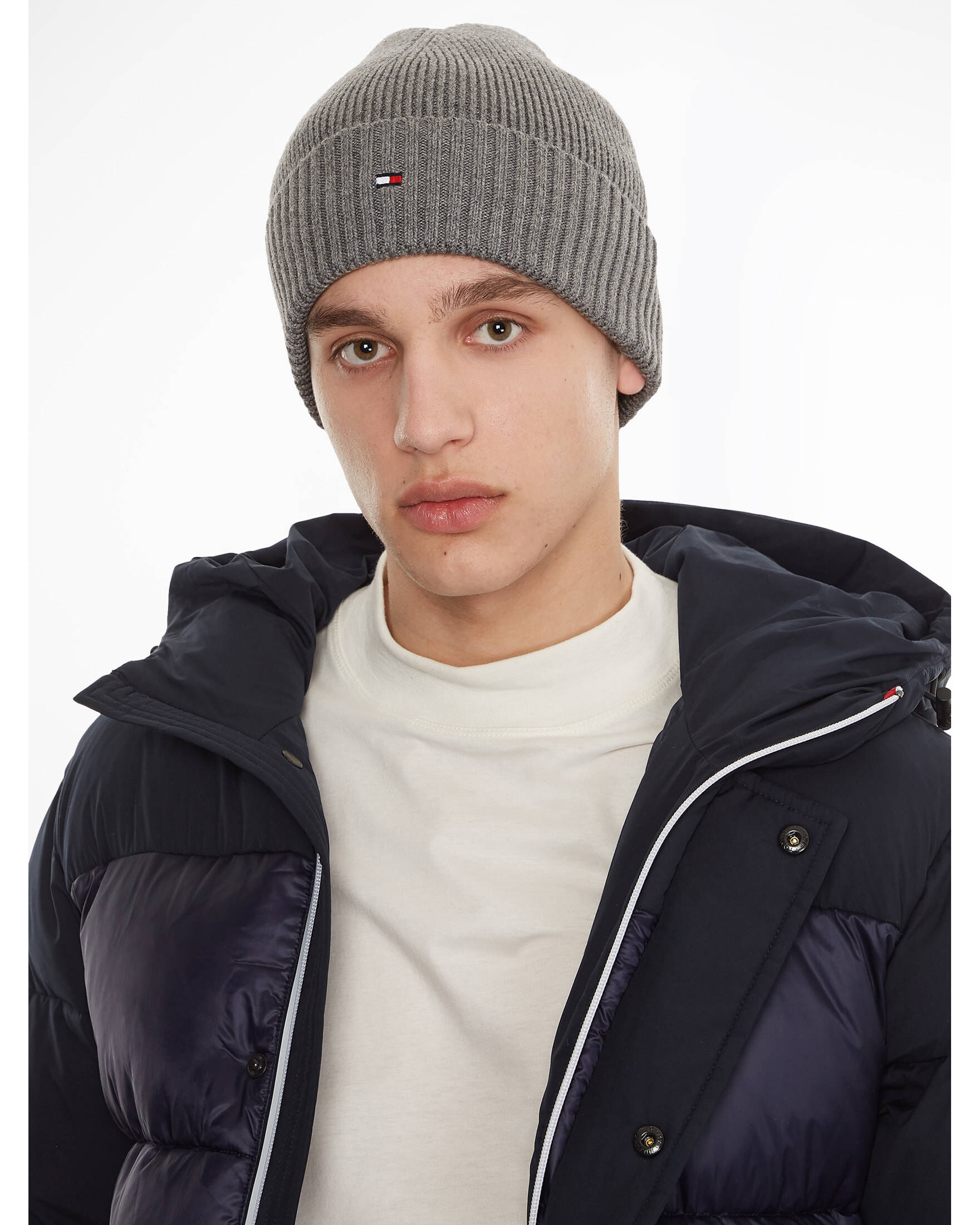 Tommy Hilfiger Herren Strickmütze ESSENTIAL FLAG BEANIE kaufen | engelhorn