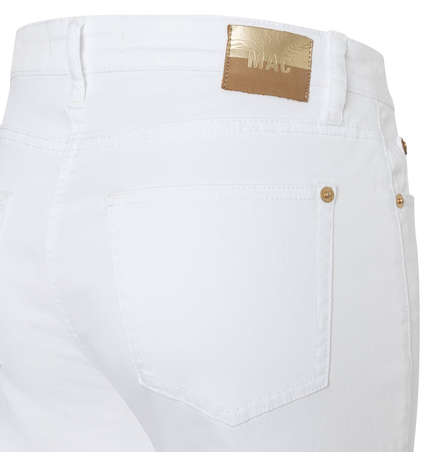 MAC Damen Culotte – Leichte Denim-Hose, 7/8-Länge, Five-Pocket – Aus Baumwolle Mit Elasthan
