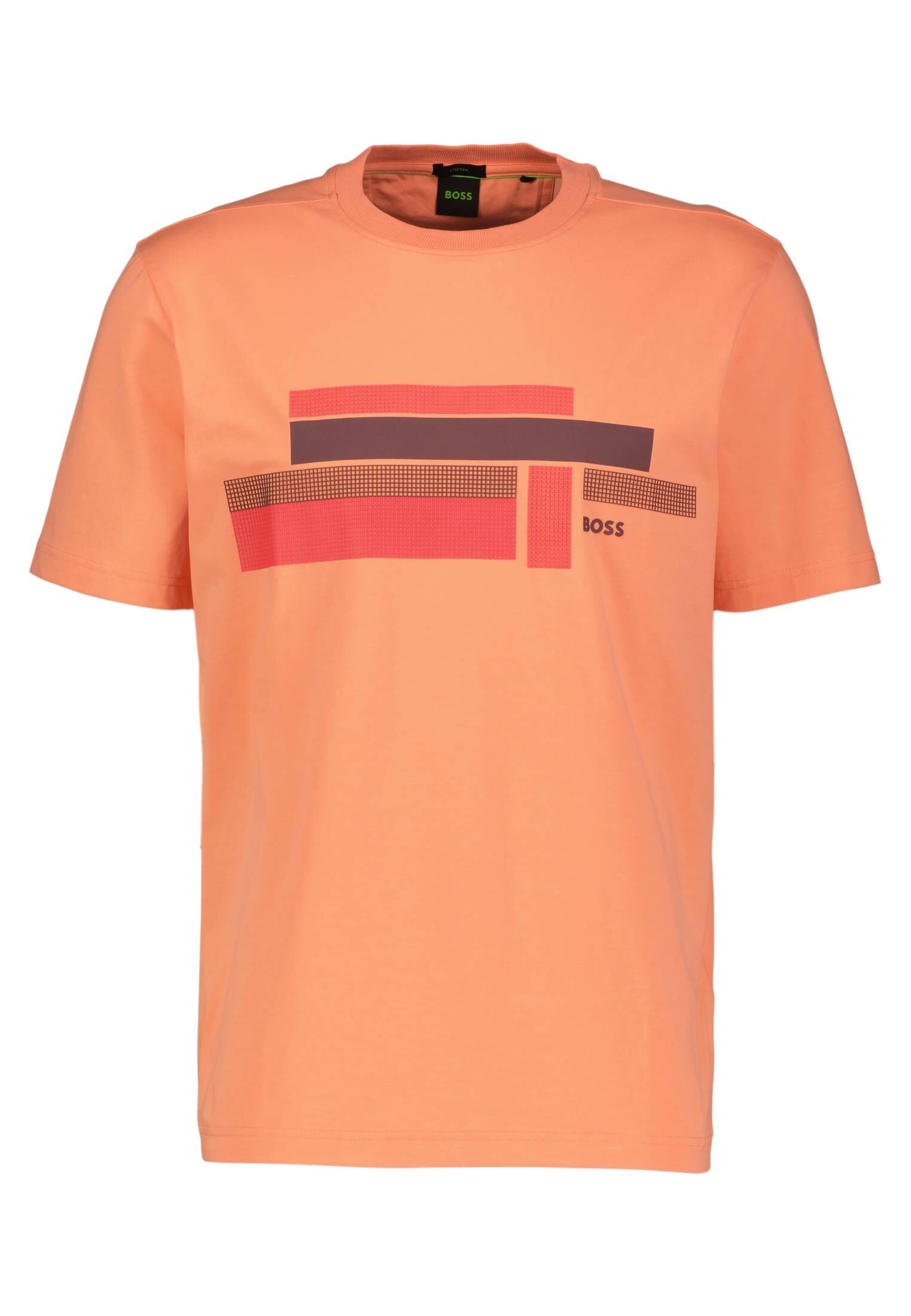 BOSS Herren T-Shirt Rn Beach_T_Shirt In Navy – Regular Fit Mit Rundhalsausschnitt