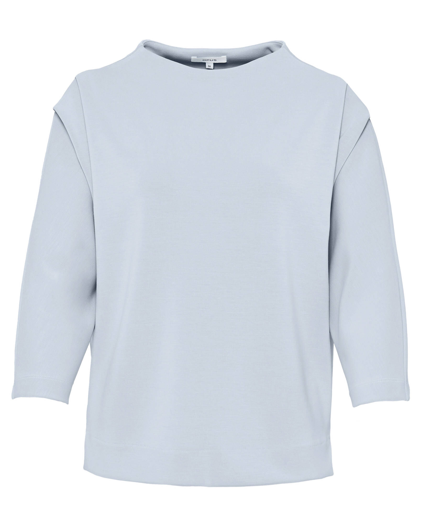 OPUS Damen Sweatshirt Loose Hoodie - French Terry Sweatware Mit Weiten Bündchen