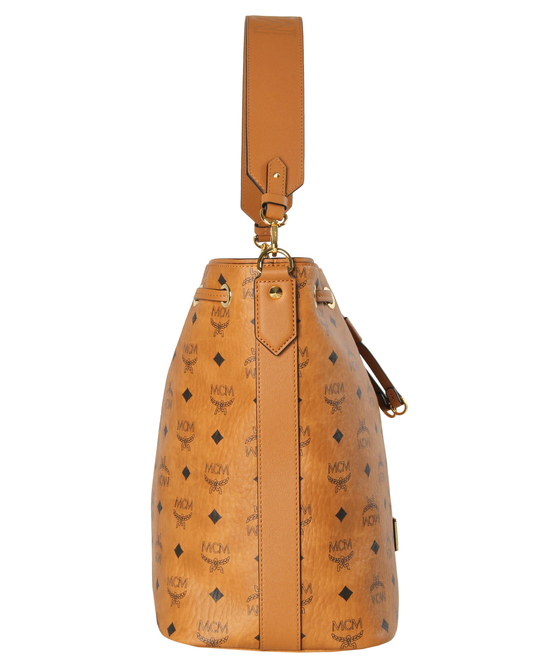 Mcm drawstring on sale medium