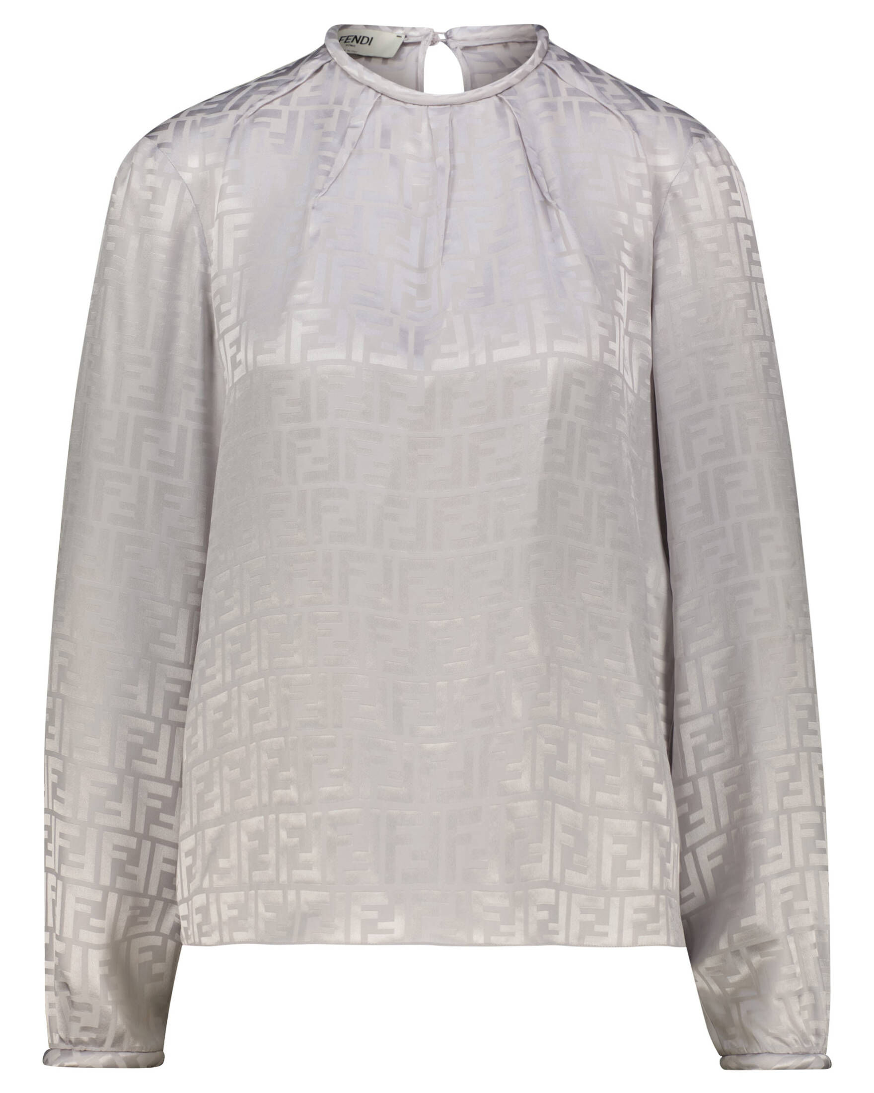 Damen Seidenbluse Mit Langarm