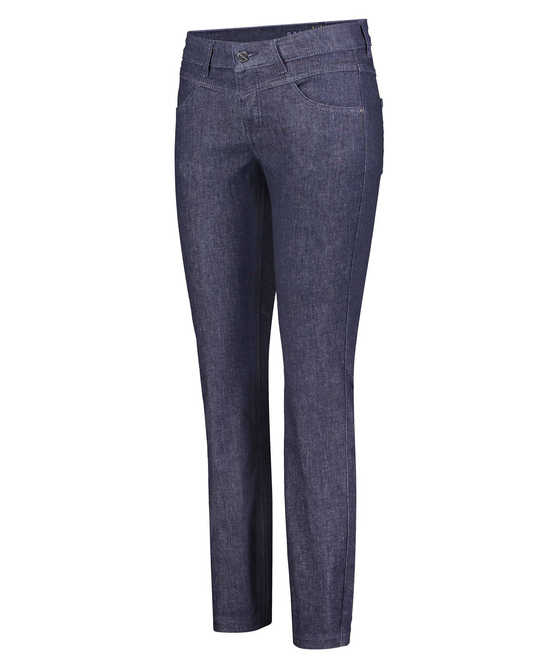 Mac Damen Jeans Dream Summer Slim Fit – Verkürzte Hose In Papaya Orange | Größe 38/26 | Baumwoll-Mix Mit Elasthan