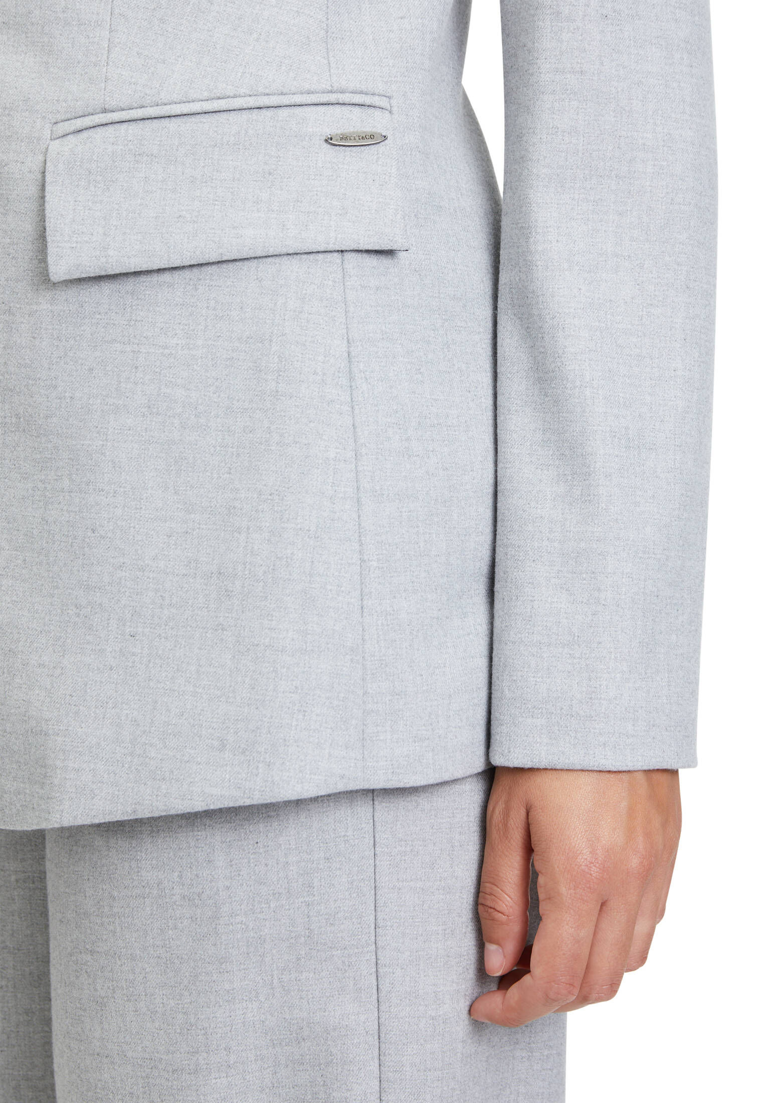 Betty & Co Damen Blazer - Eleganter Einreiher Für Business & Office | Leicht Tailliert