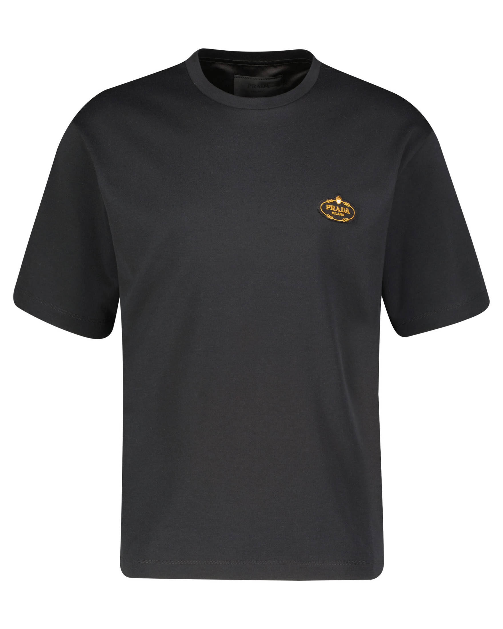 Prada Herren T-Shirt LOGO TEE in schwarz kaufen engelhorn