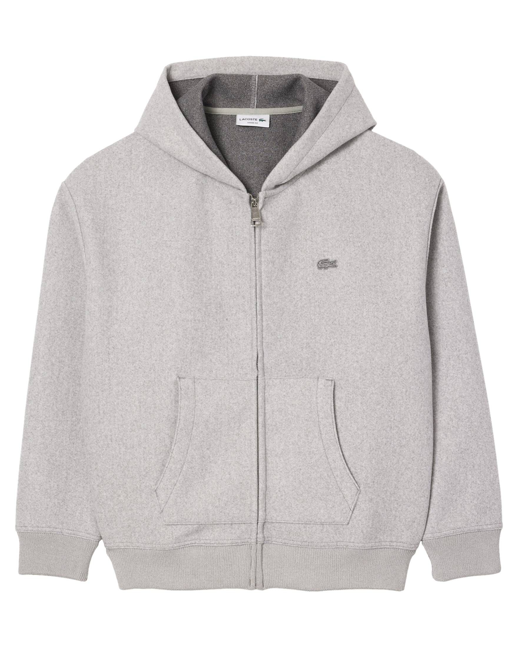 Grey Lacoste Herren Hoodie Businesshemden Pullover Lacoste Herren