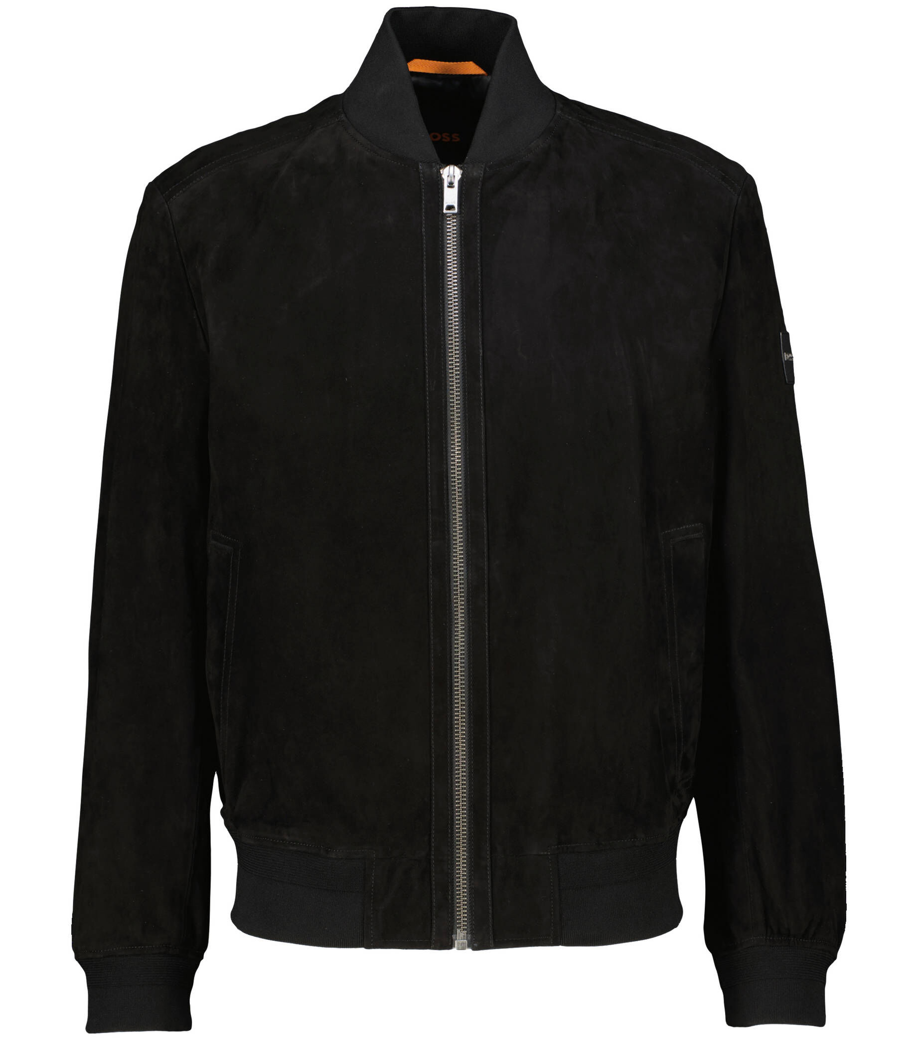 BOSS Herren Lederblouson JOFLAG in schwarz kaufen engelhorn