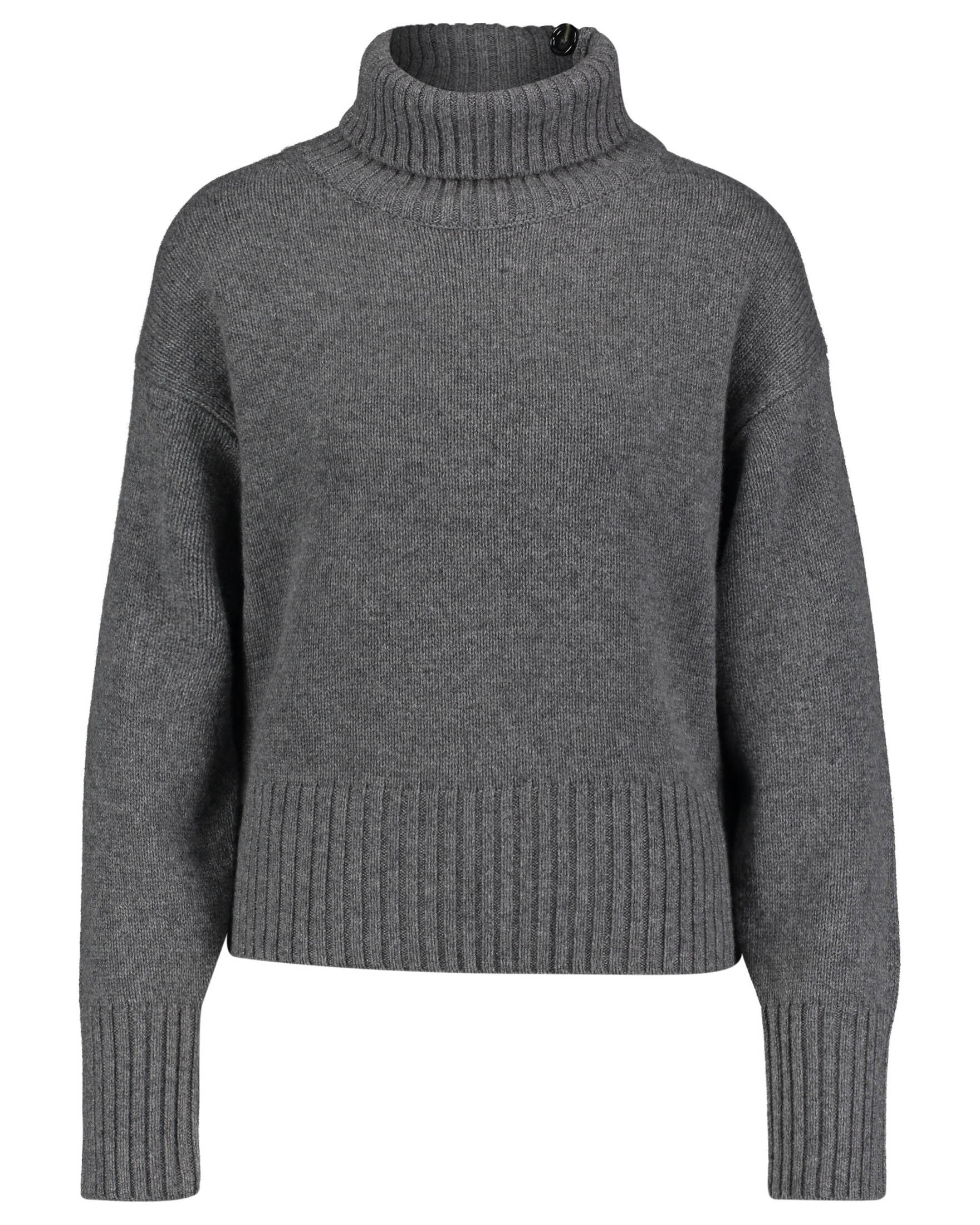 Grobstrick Pullover Damen Wollpullover Grau Grauer Grobstrick Pullover  Damen Strickpullover Pullover