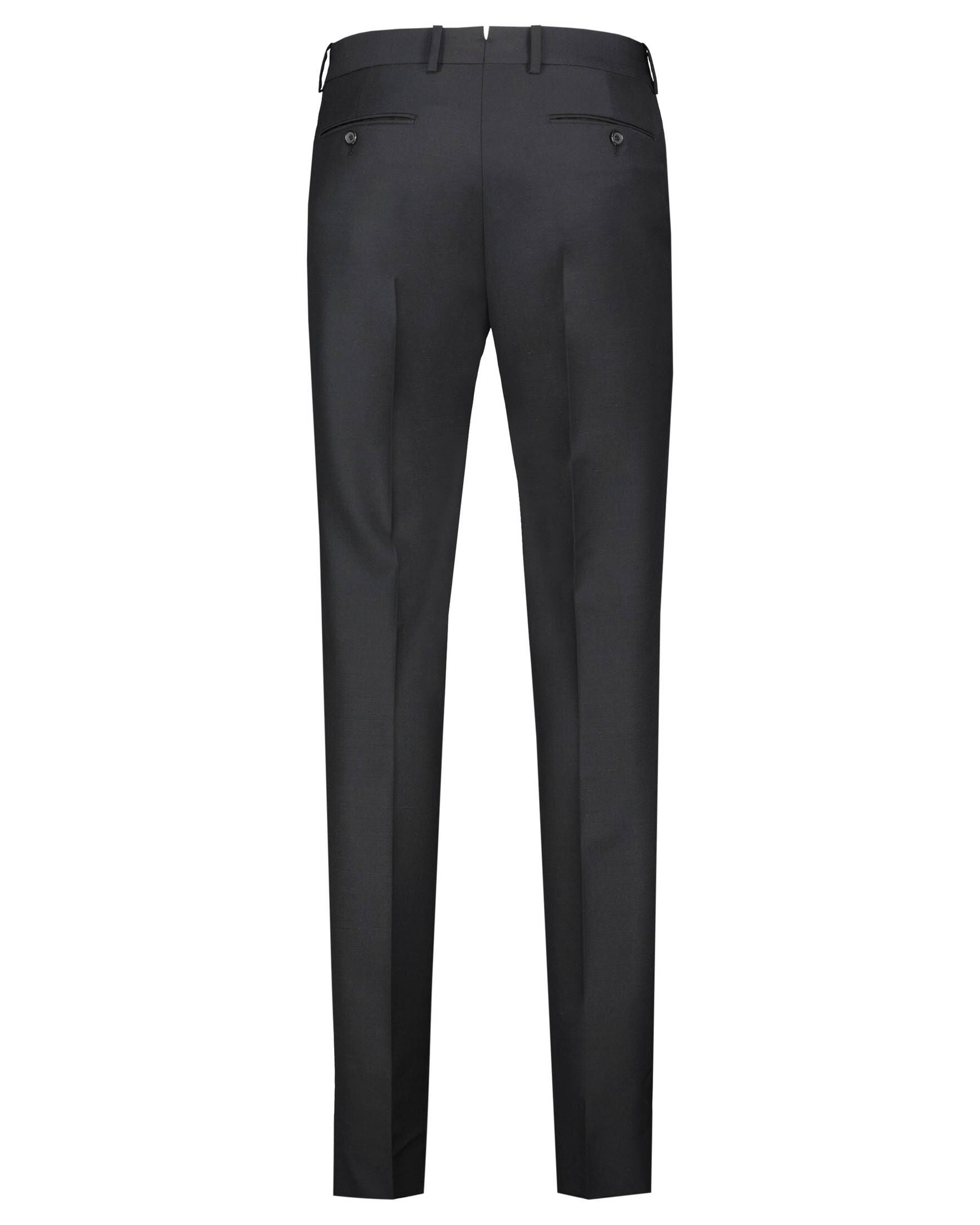 Slim Fit Hose Lang Aus Baumwolle – Mit Gürtelschlaufen, Regulärer Beinverlauf