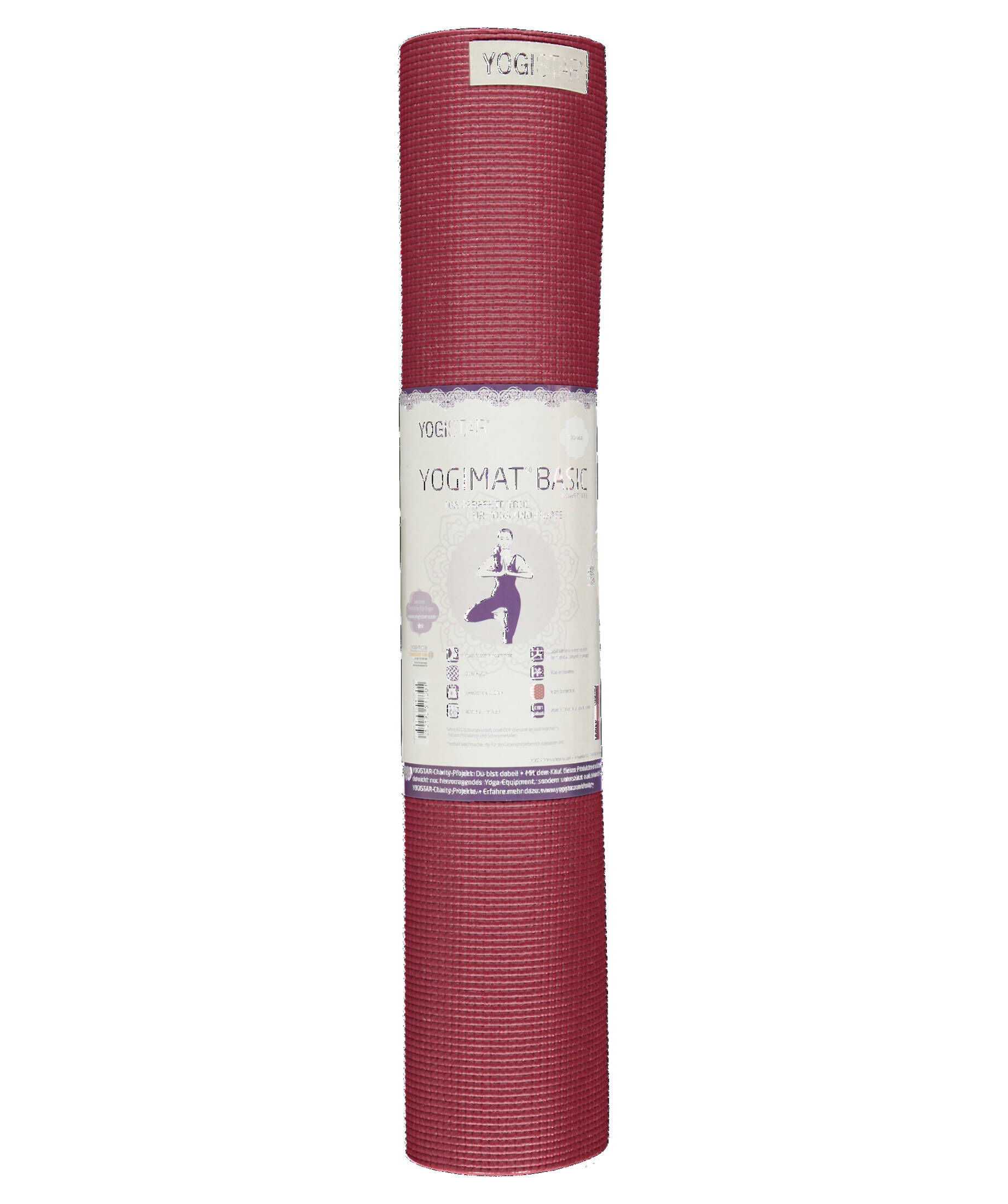 2. Wahl Sonderposten Yogamatte yogimat® sun travel - rose bordeaux main image 0