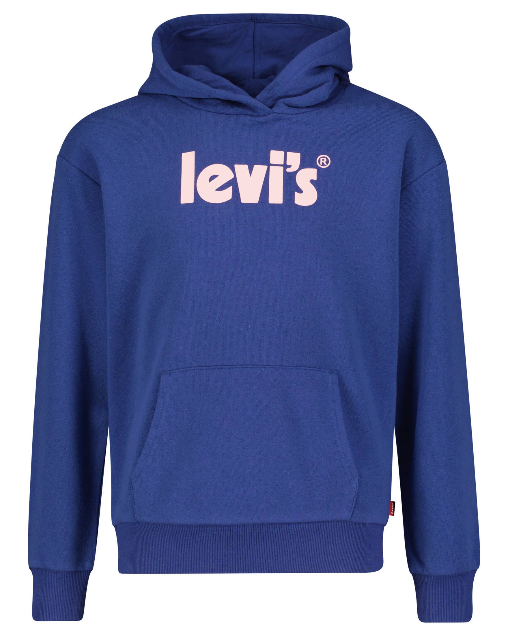 Levi's Mädchen Hoodie 'Meet And Greet' - Velours, Mit Kapuze, Puffärmeln Und Taschen