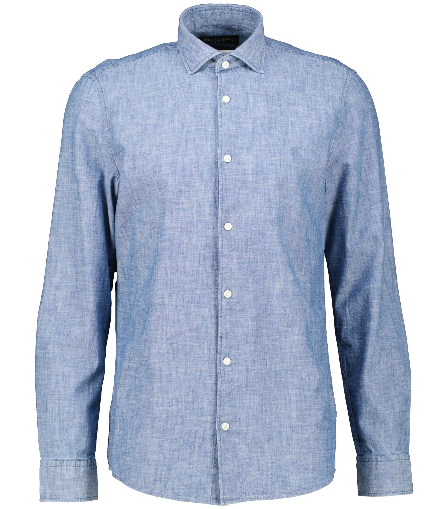 marc opolo herren shirts und hemden sale damen Marc O'Polo Herren Hemd Shaped Fit in blau kaufen engelhorn