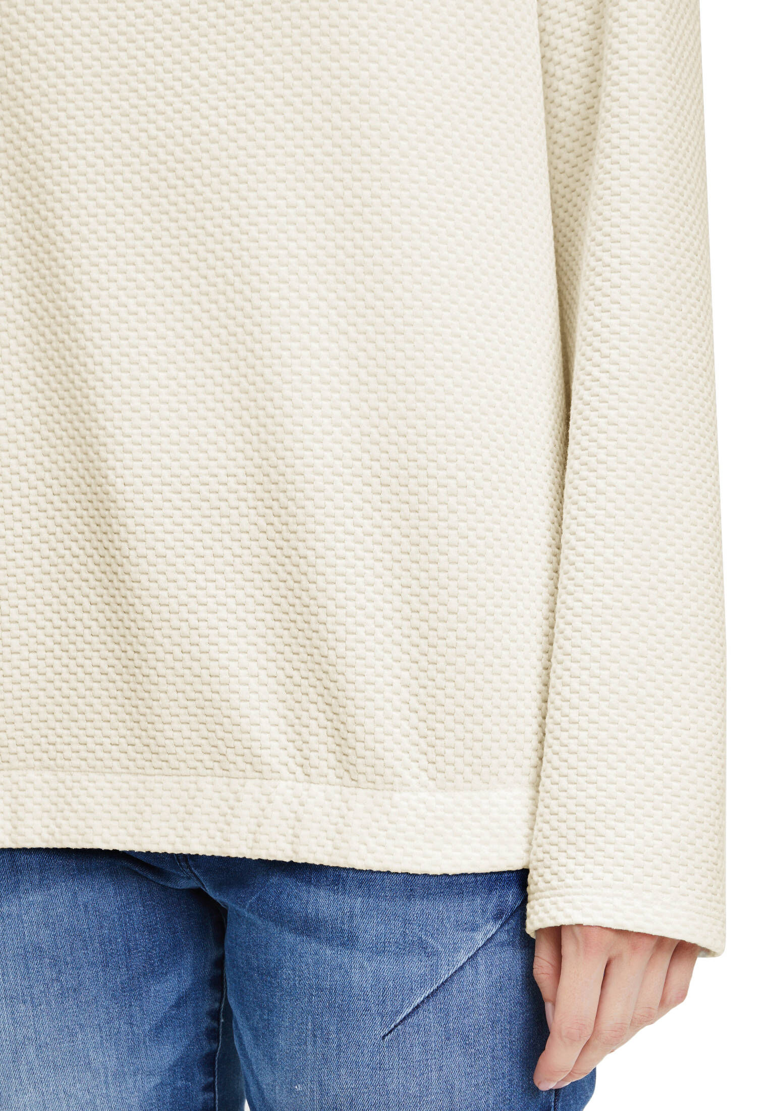 OPUS Damen Langarmshirt SANNAH - Lockeres Shirt Aus Nachhaltiger Viskose Mit Allover-Print