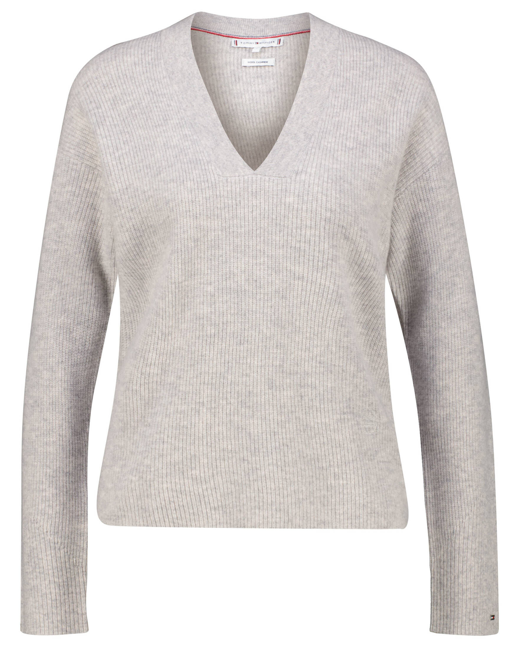 Strickpullover Pullover Damen Grau WeiÃƒÂŸ Tommy Hilfiger Damen
