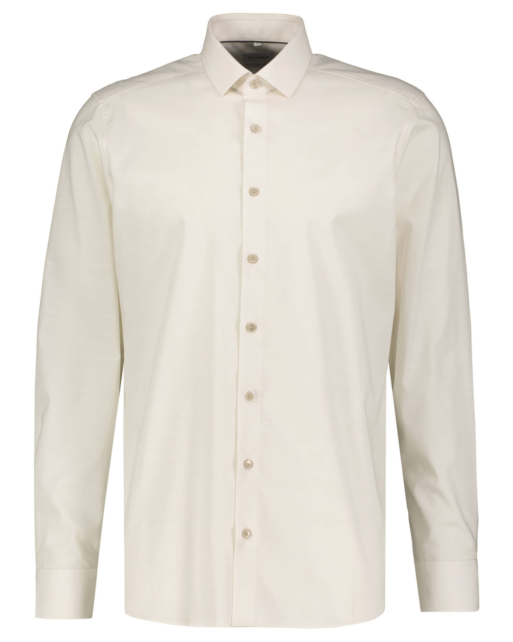 Olymp Uomo Camicia Business a Maniche Lunghe Level Five,Body Fit,Weiß 00,46