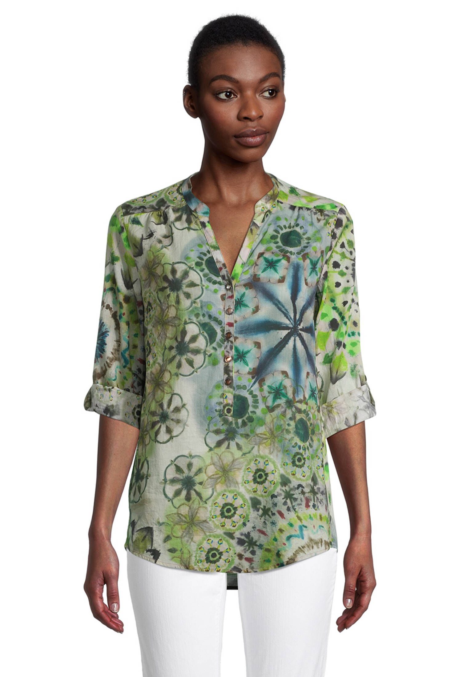 Damen Bluse 34 Arm