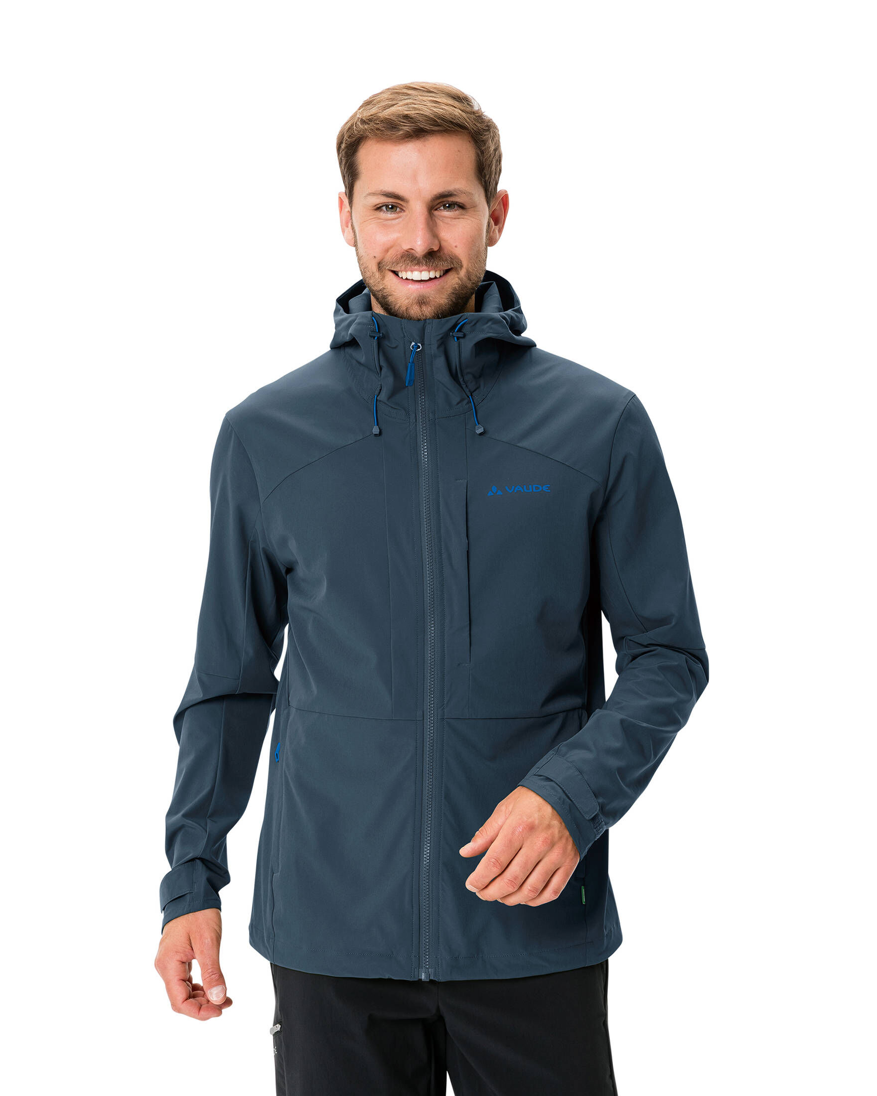 VAUDE Herren Elope Padded Jacke – Leicht Wattiert, Wasserdicht, Mit Kapuze, Aus Recyceltem Material