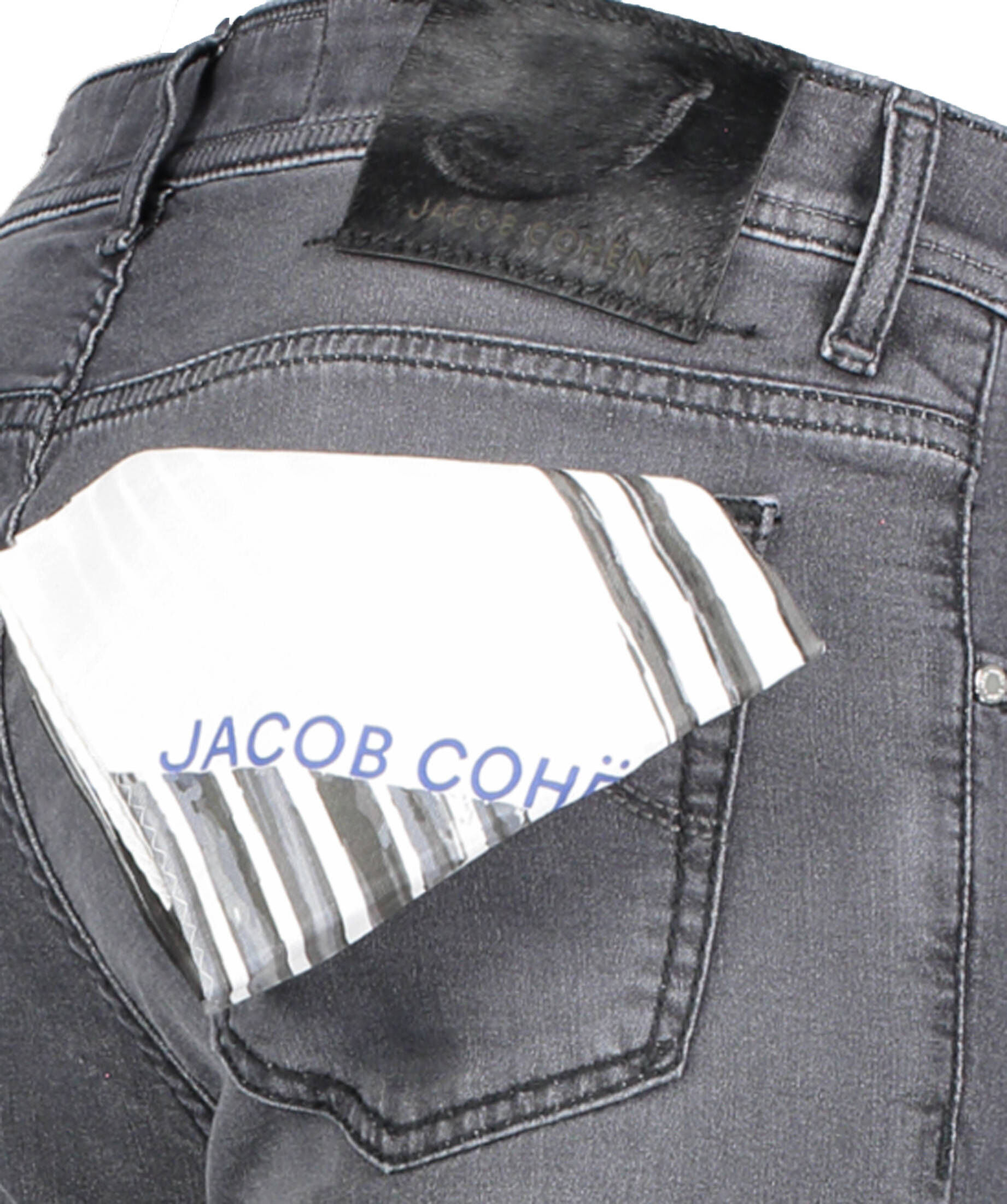 Jacob Cohen slim fit Jeans-Hose Mann 3917108I190858 Schwarz