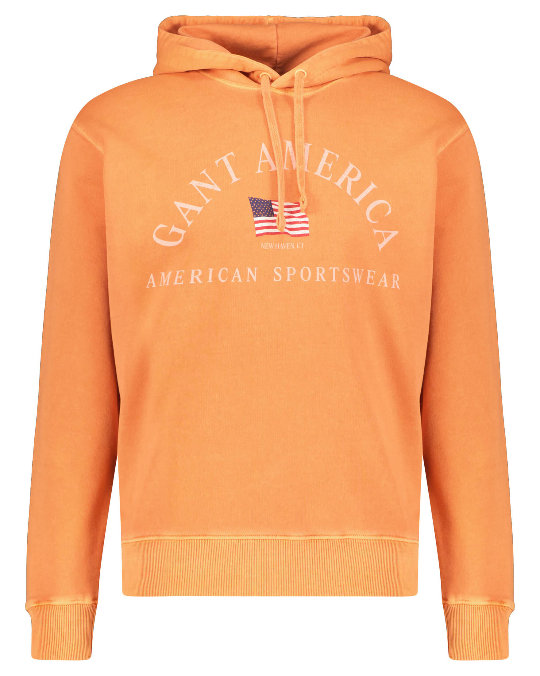 GANT USA Women's Hoodie - 100% Cotton Embroidered Logo Pullover With Drawstring Hood - View #14