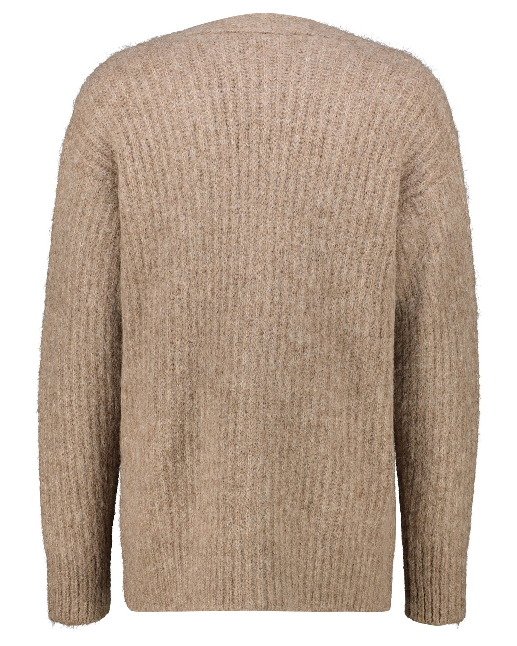 Herren Strickjacke Mit Revers - Modischer Schmaler Mantel Für Herren