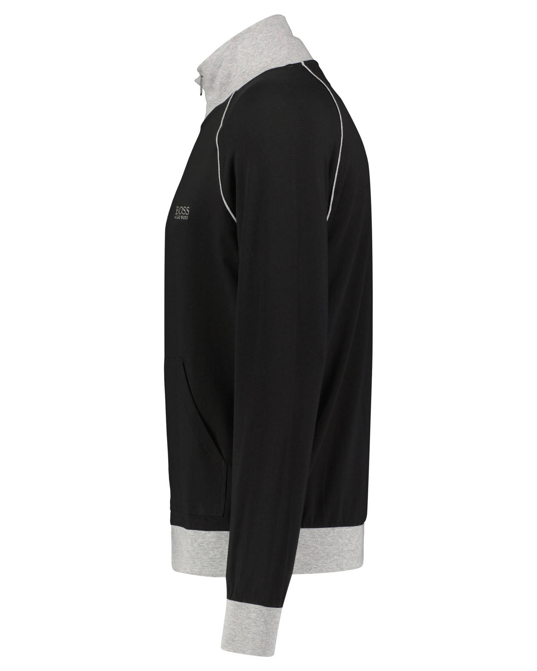 BOSS Herren Sweatjacke Homewear Loungewear Mix&Match Jacket Z – Aus 95% Baumwolle, 5% Elastan