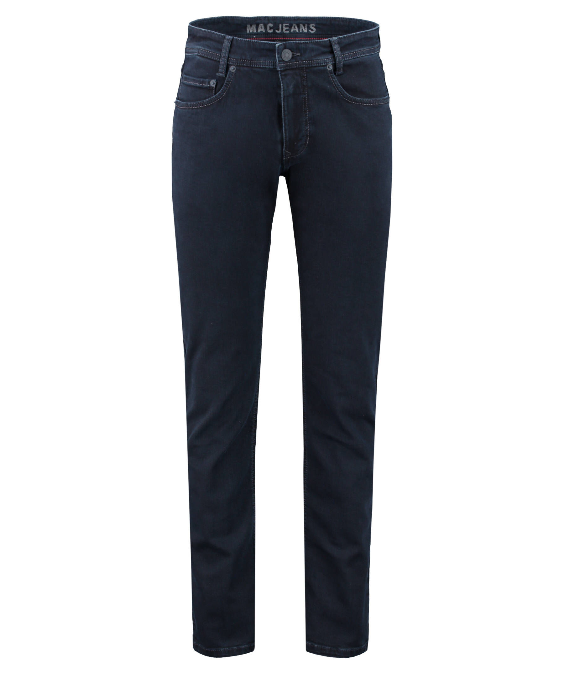 MAC Jeans Heren Arne Pipe Straight Jeans, H892 Black Washed., 38W / 34L