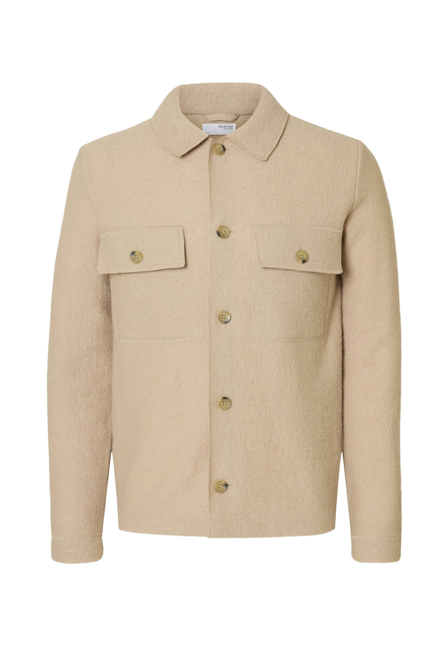 Selected Homme Herren Strickjacke SLHNEALY Regular Fit aus Wolle