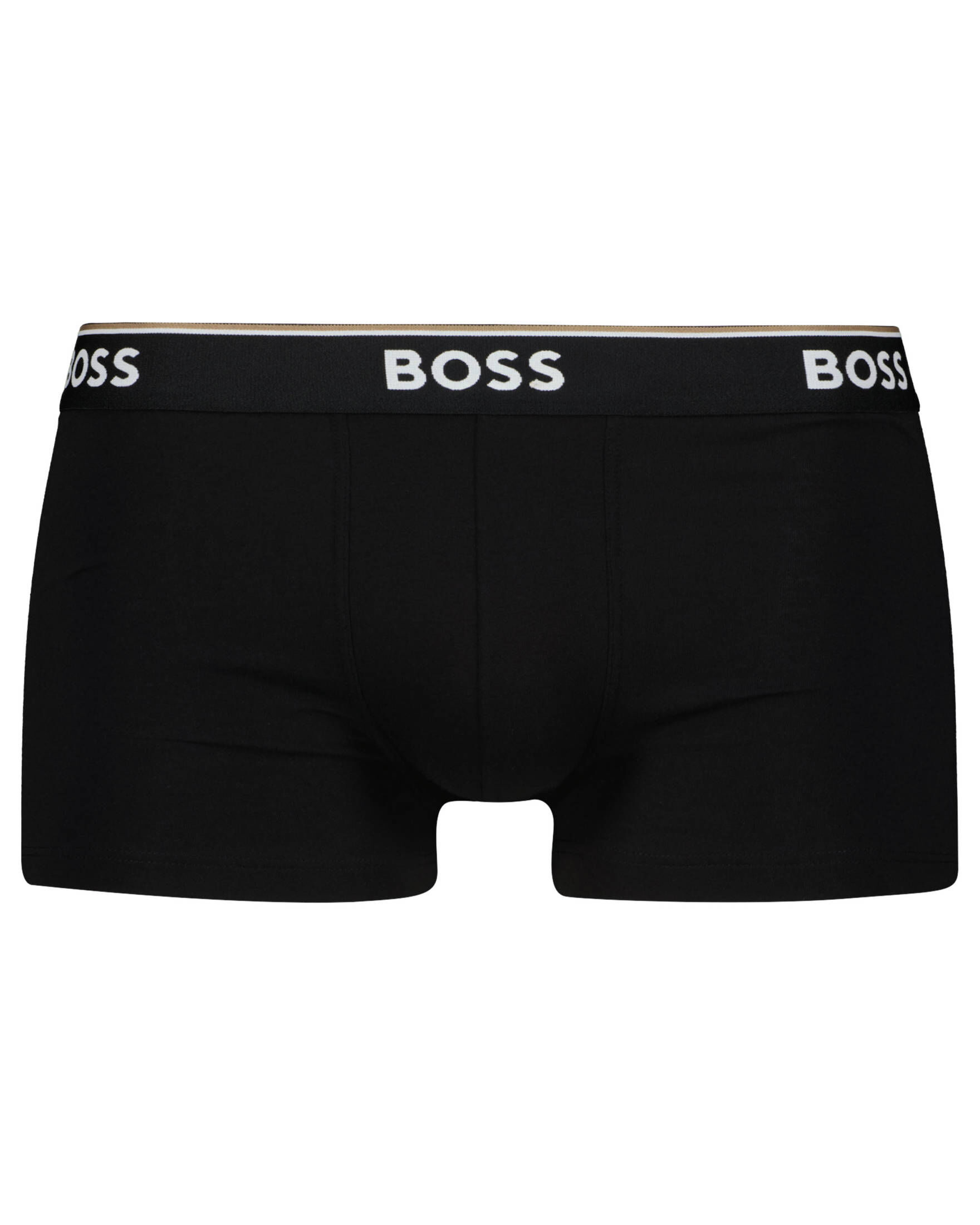 Pack de 3 calzoncillos negros elásticos de BOSS Bodywear