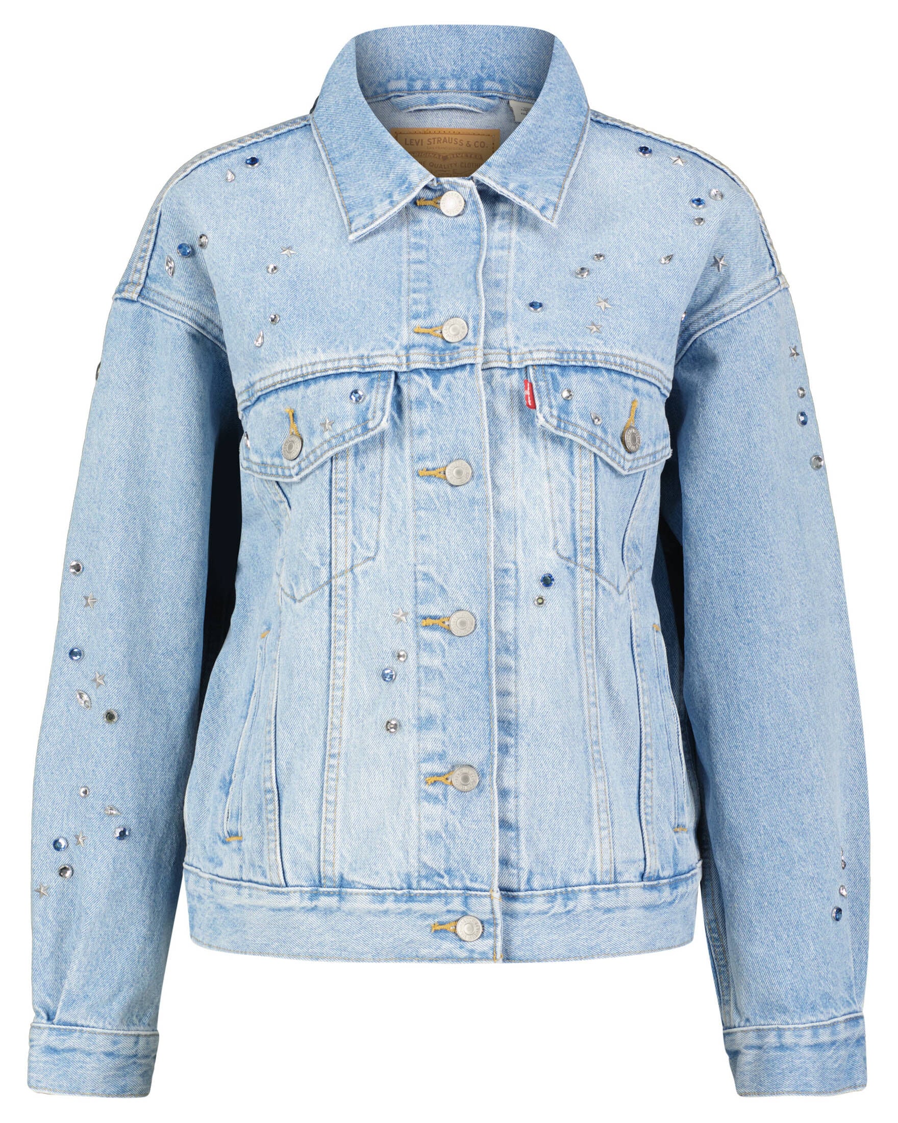 Damen Jeansjacke 90S TRUCKER