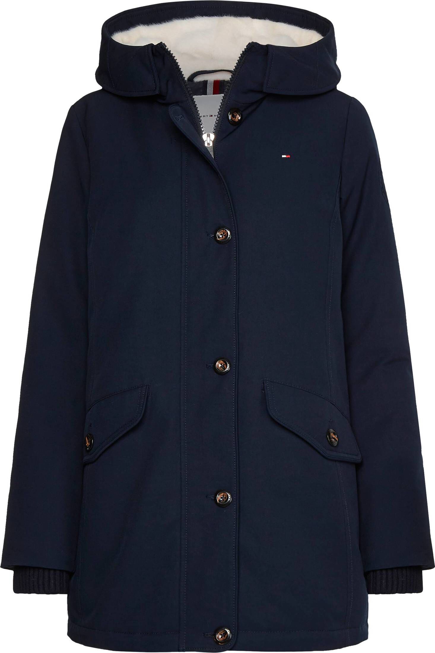 Elegantes Parka Damen Tommy Hilfiger Fotos