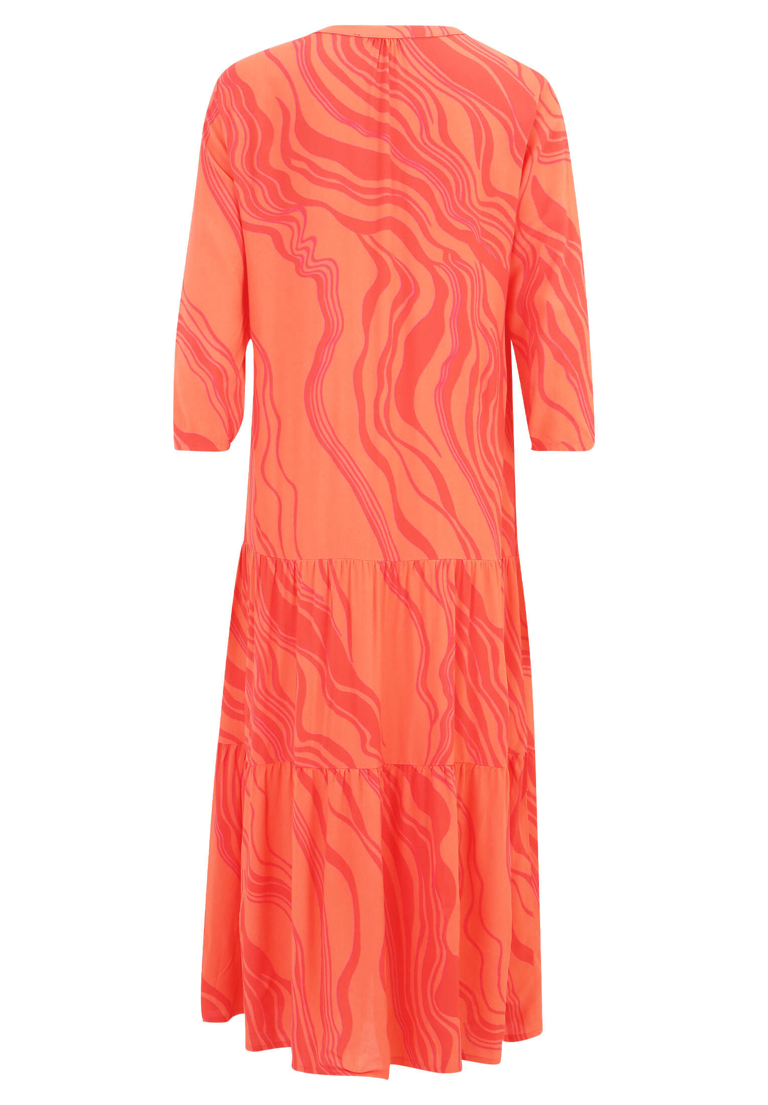 Damen Shirtkleid Mit Alloverprint | NAVY/WEIß | NoSize | 875879-navyweiss