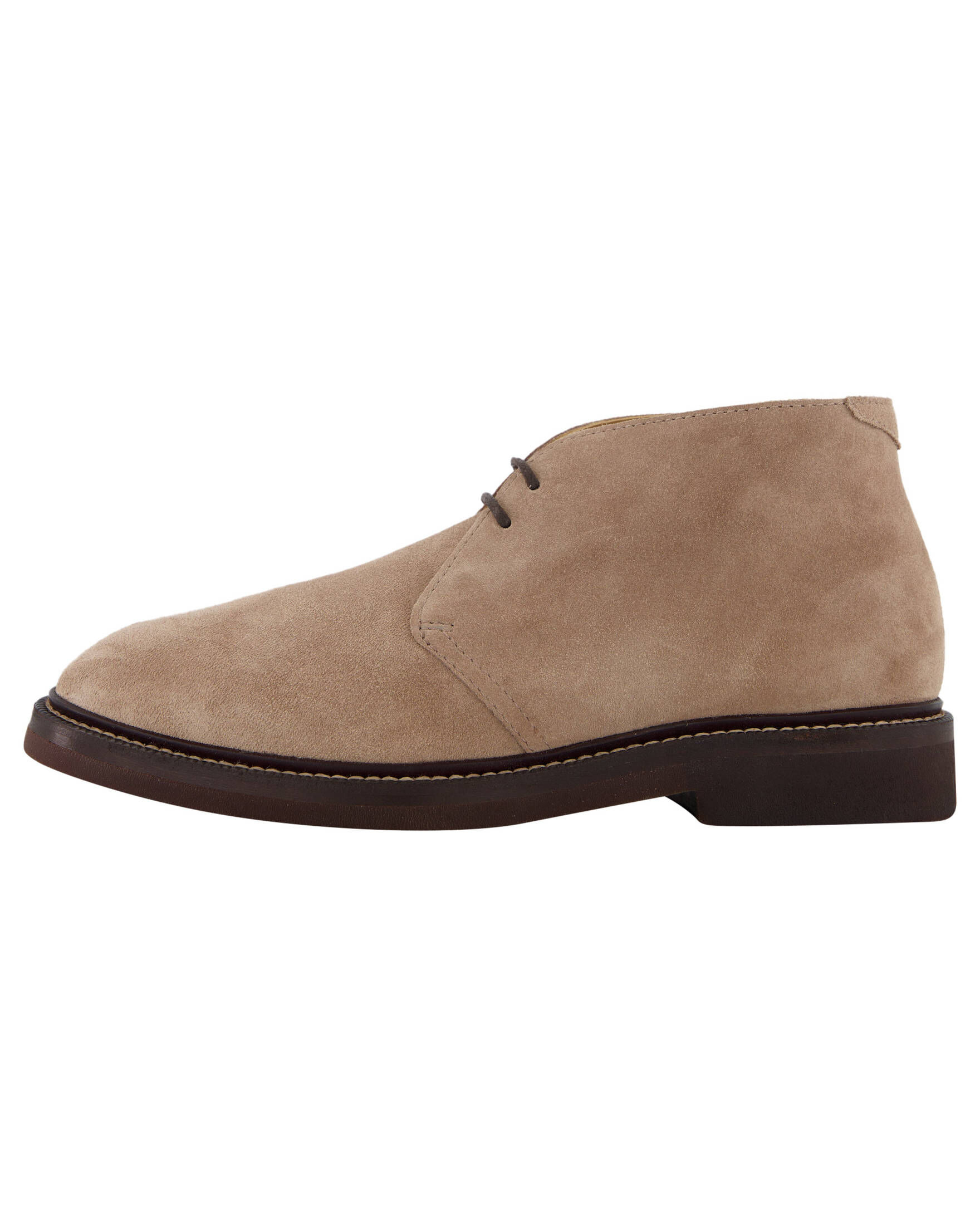 Bottines Brunello Cucinelli Neuves En Daim Marron Clair - Taille 42 (US 9), étiquettes, Montant à La Cheville