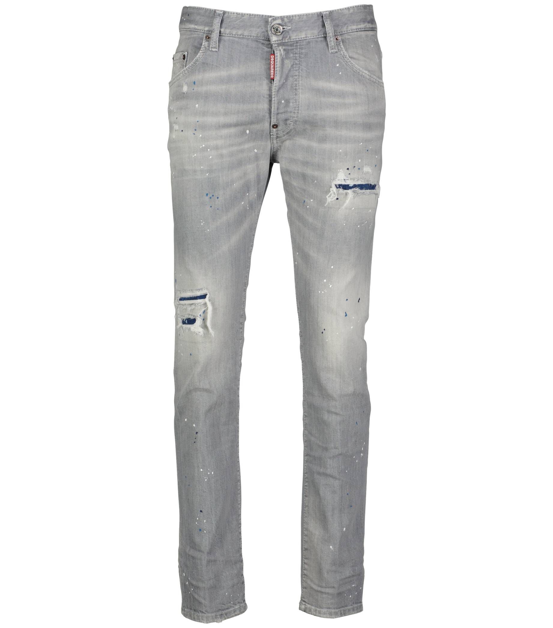 Dsquared2 Herren Jeans BLUE PEAKS GREY WASH SKATER JEANS in 