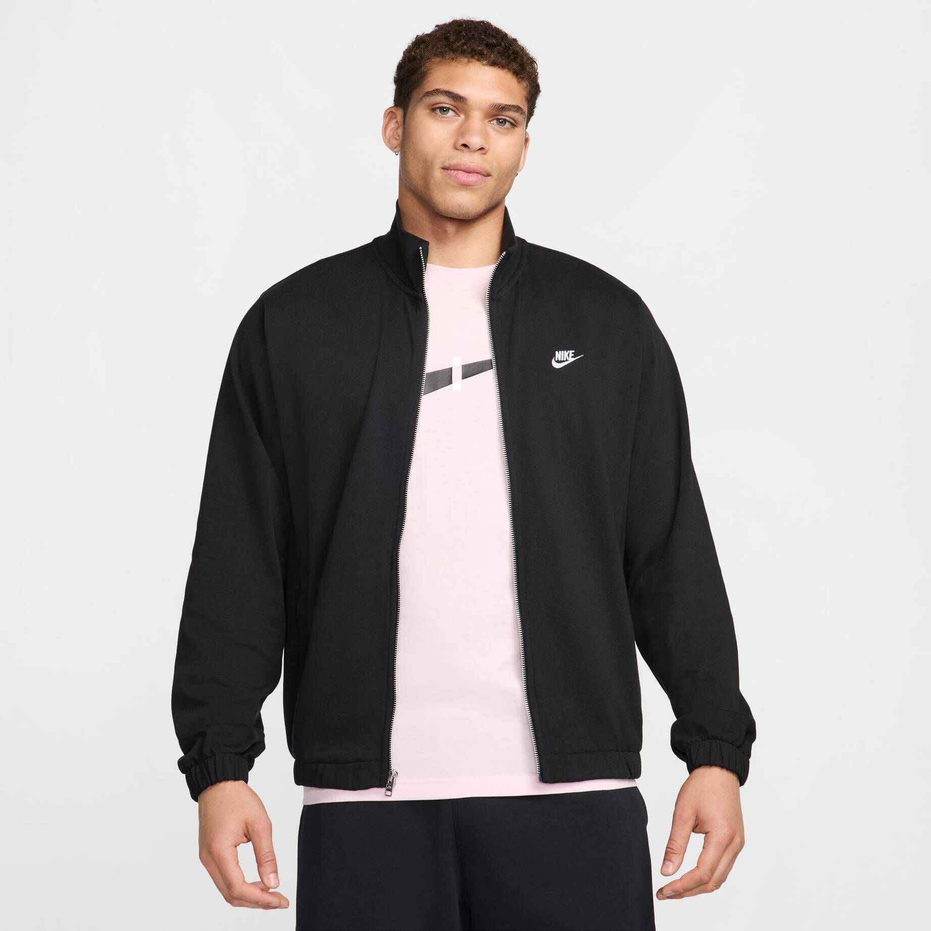 Cardigan Graue Nike Strickjacke Nike Sportswear Herren Strickjacke