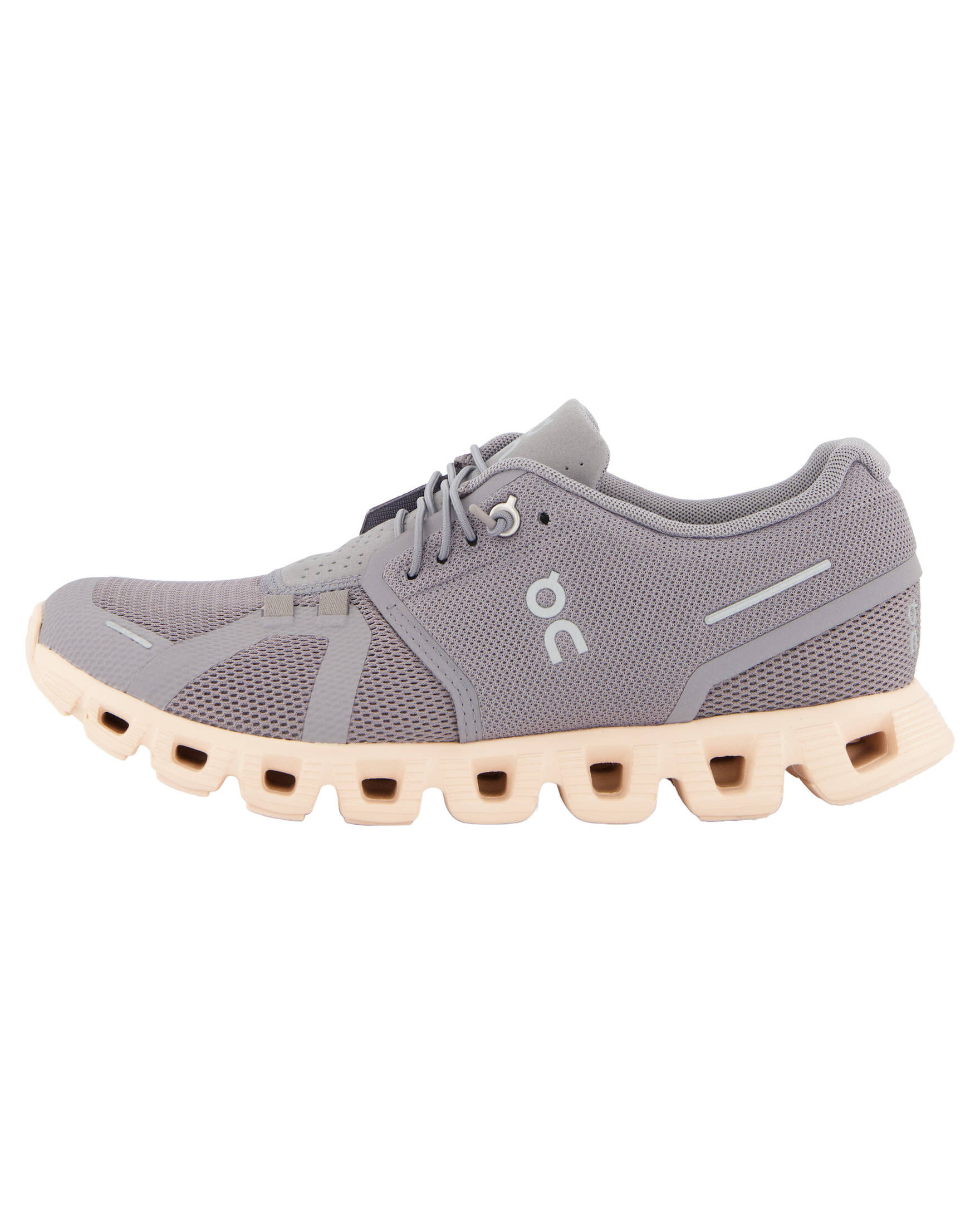 Produktbild von On Damen Cloud 5 - Heather/Fossil - Damenschuhe | Pro:Direct Soccer